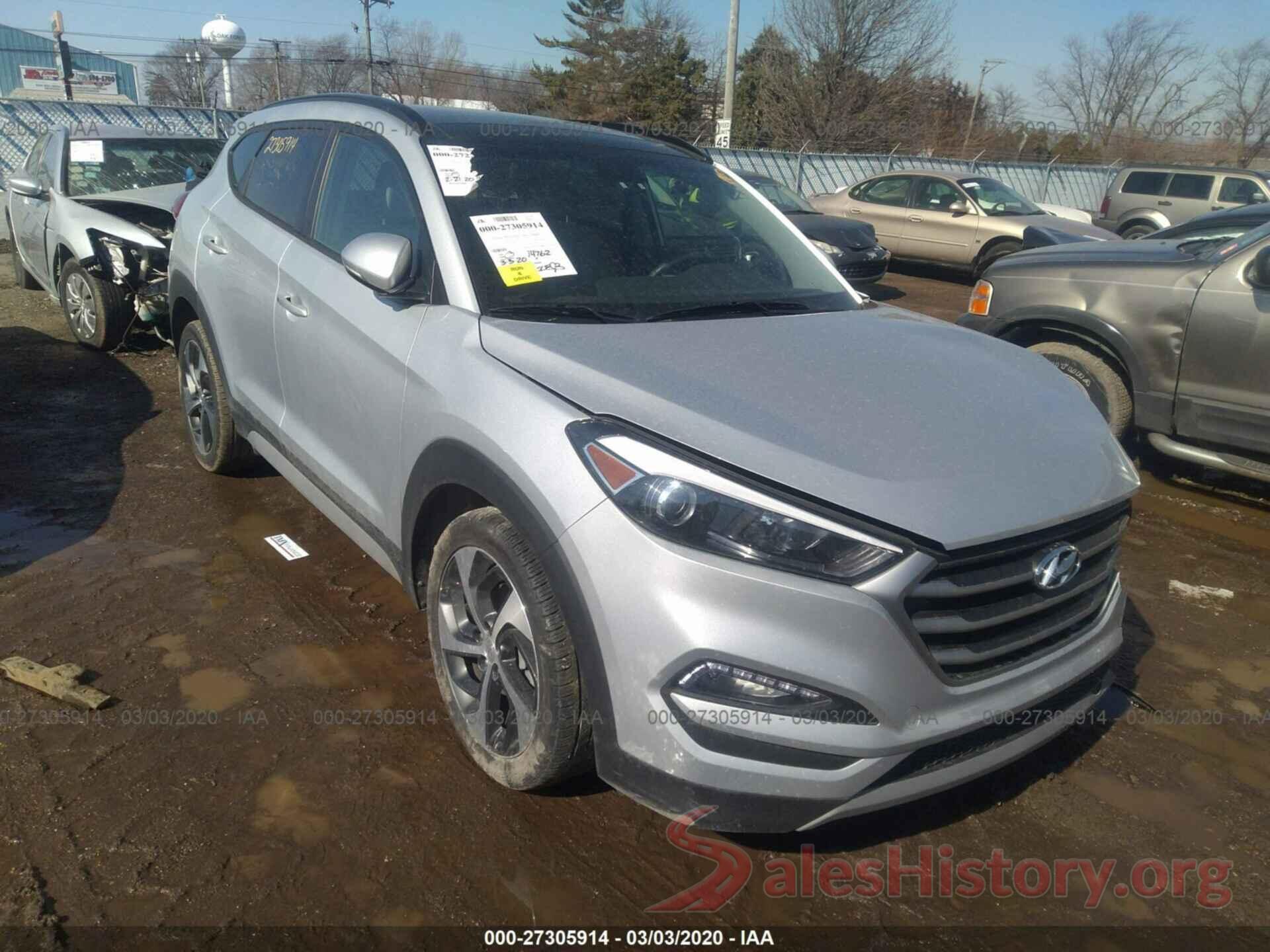 KM8J33A27JU756167 2018 HYUNDAI TUCSON