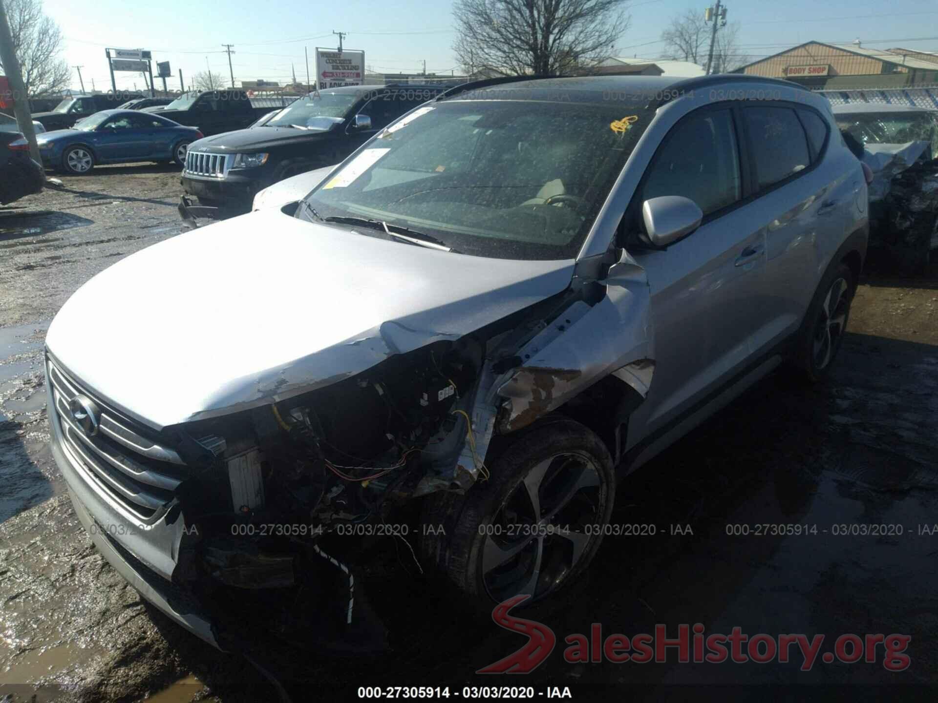 KM8J33A27JU756167 2018 HYUNDAI TUCSON