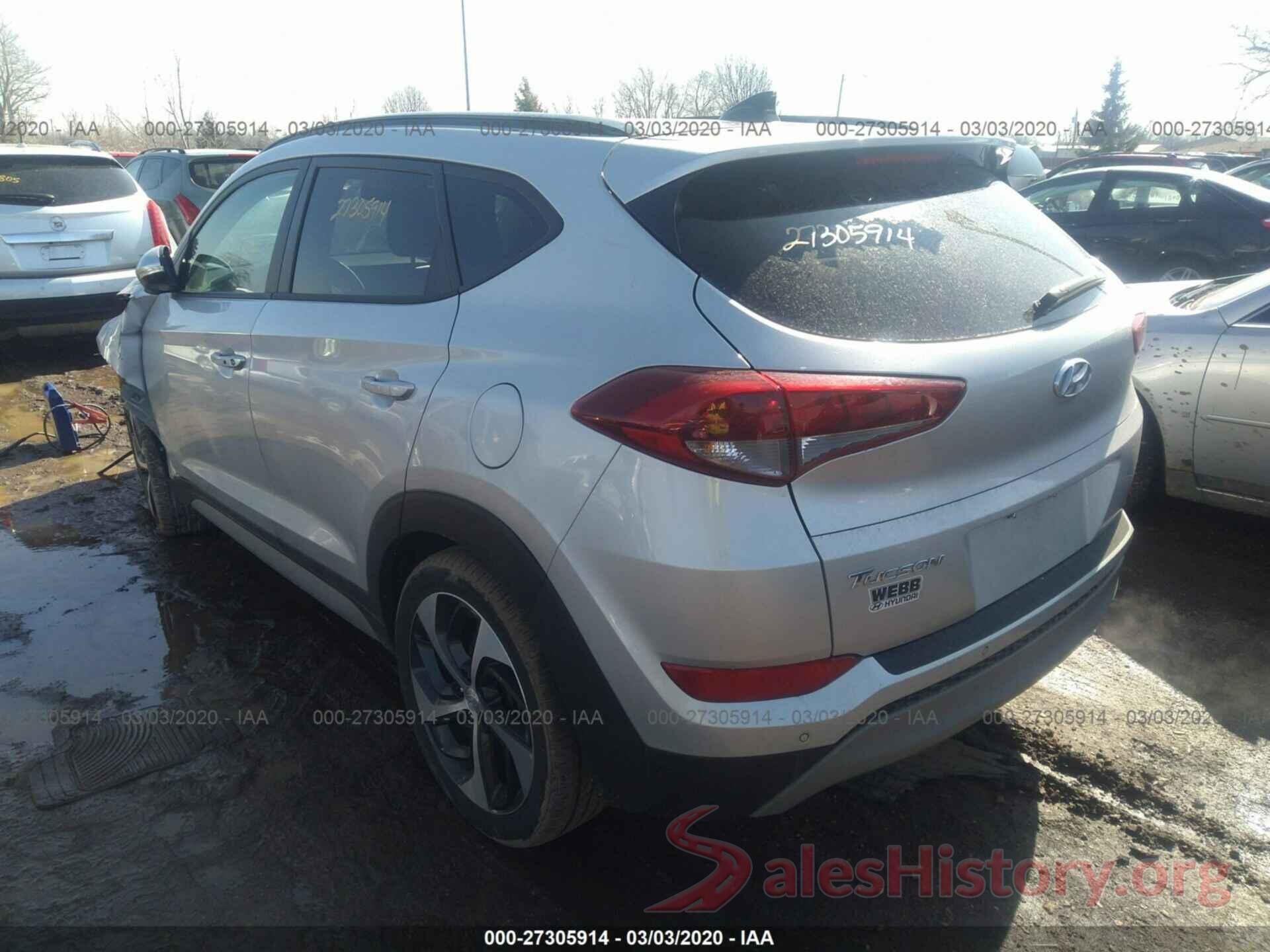 KM8J33A27JU756167 2018 HYUNDAI TUCSON