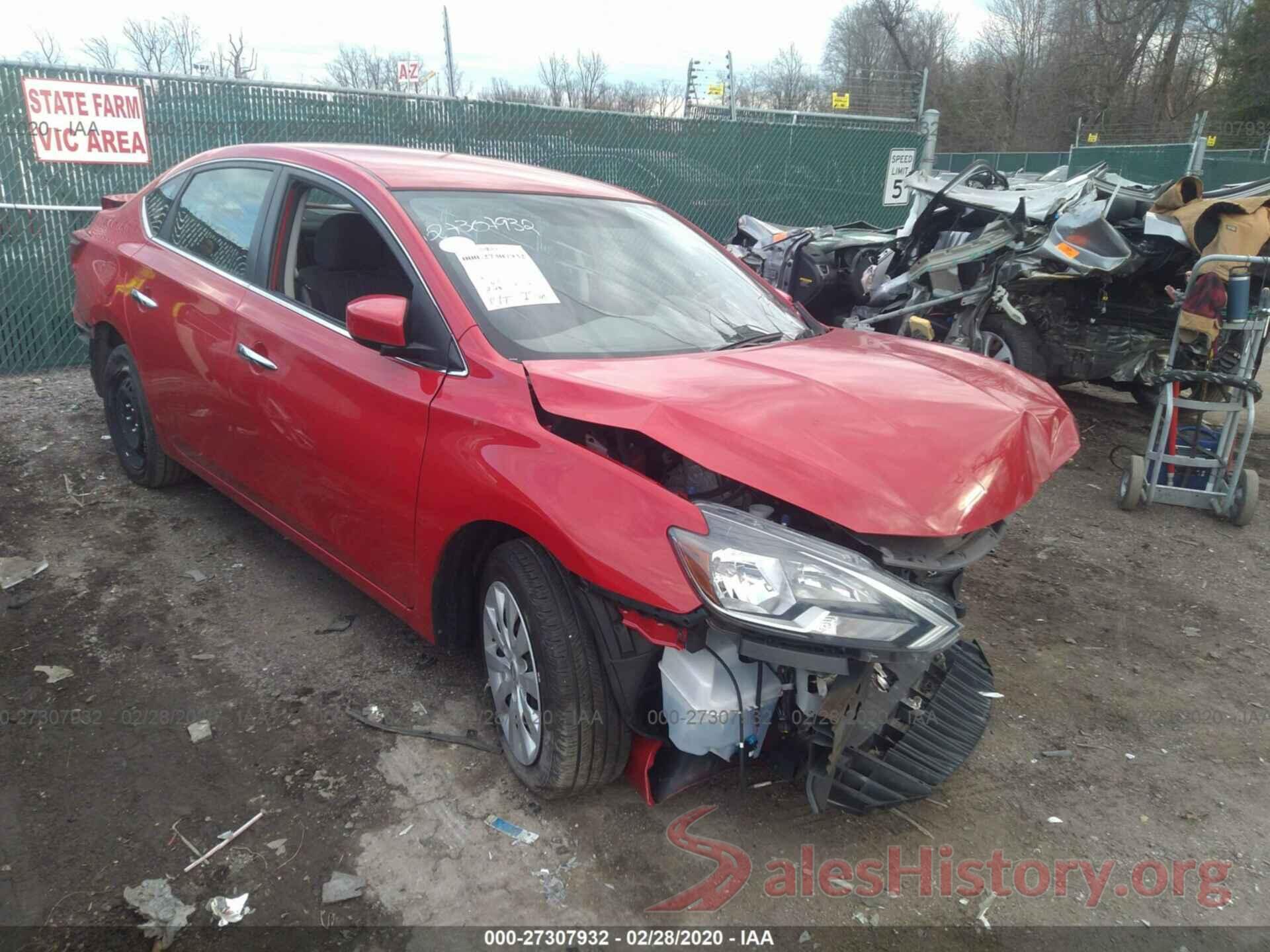 3N1AB7AP6HY304411 2017 NISSAN SENTRA