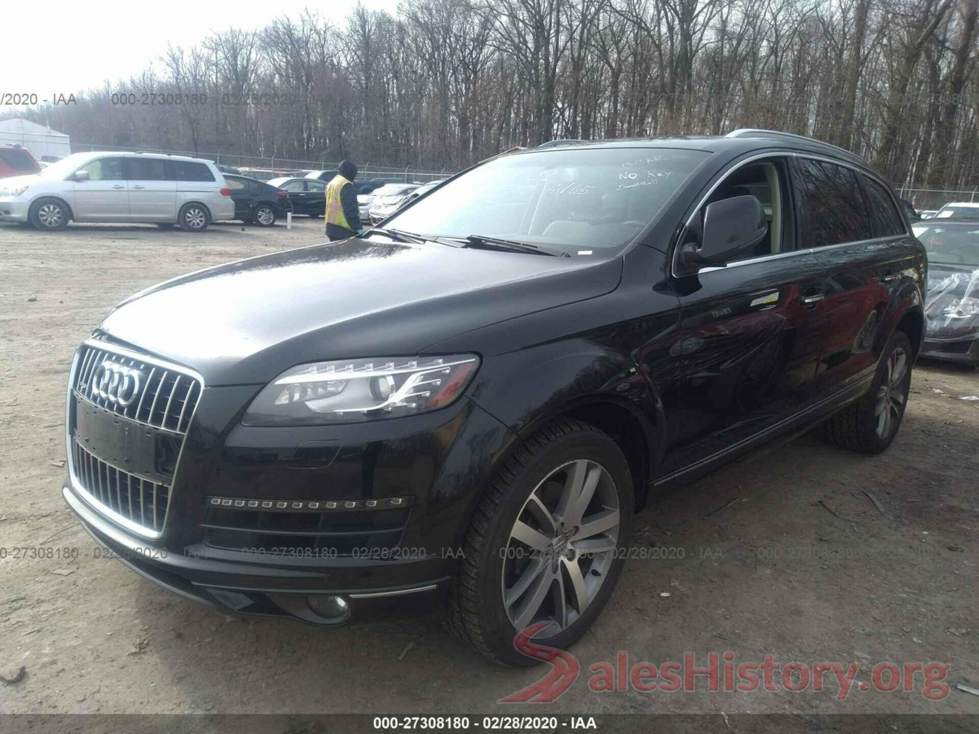 1GCVKNEC1HZ120509 2014 AUDI Q7