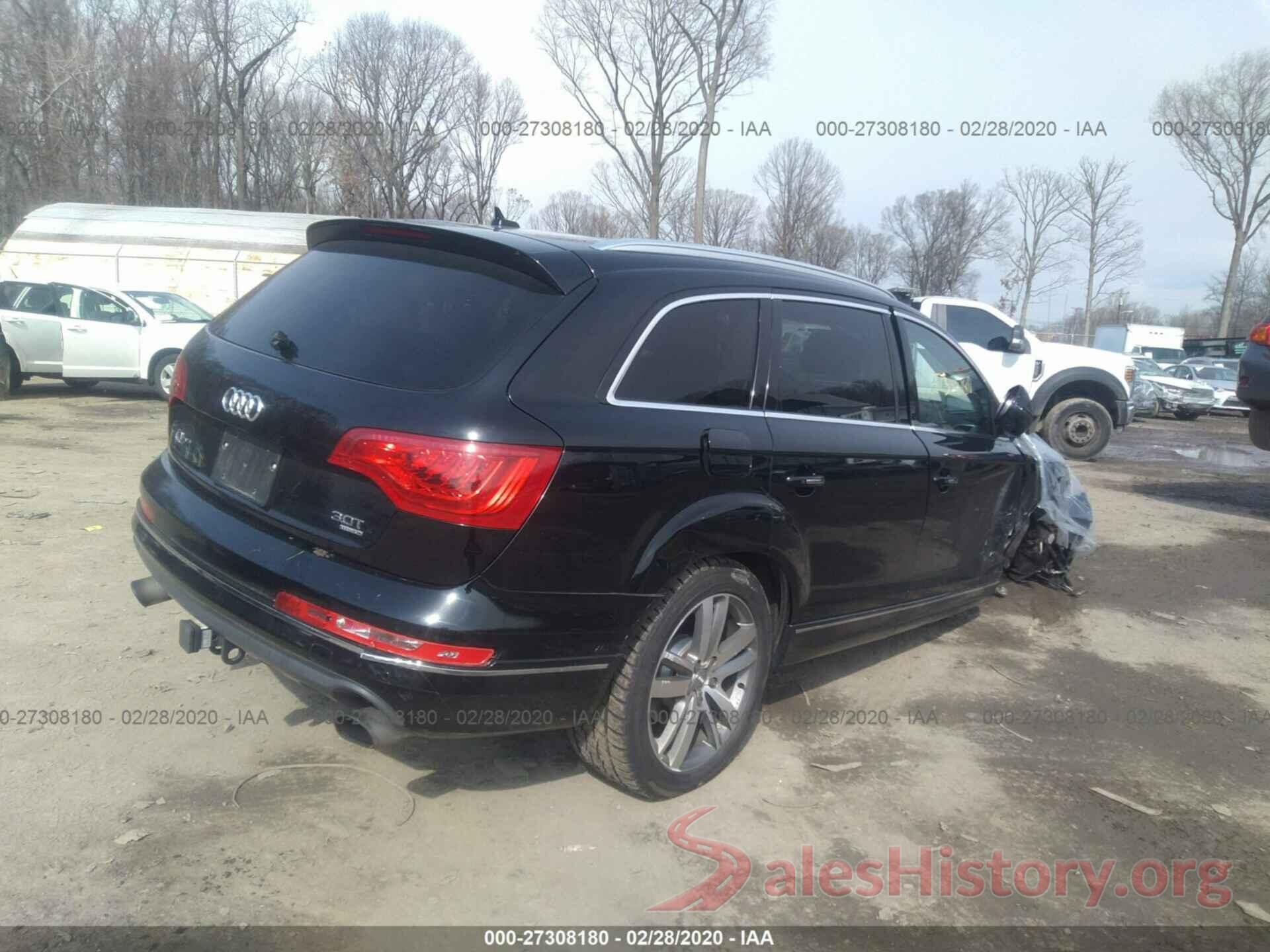 1GCVKNEC1HZ120509 2014 AUDI Q7