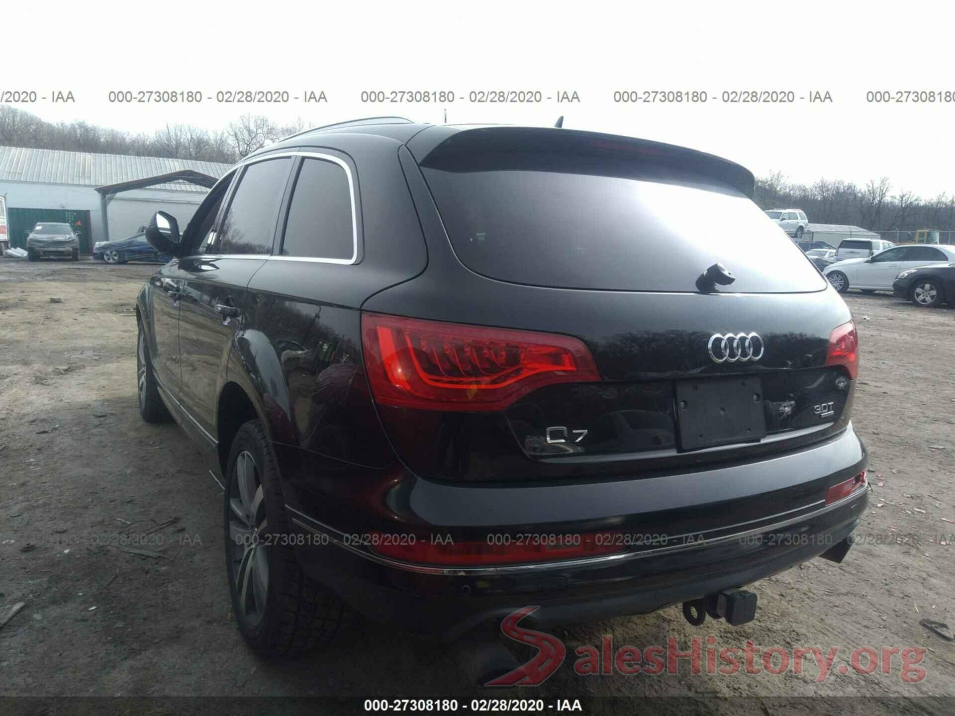 1GCVKNEC1HZ120509 2014 AUDI Q7