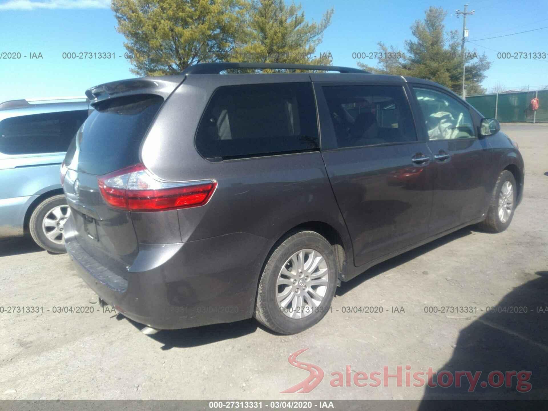 5TDYZ3DC4HS877209 2017 TOYOTA SIENNA