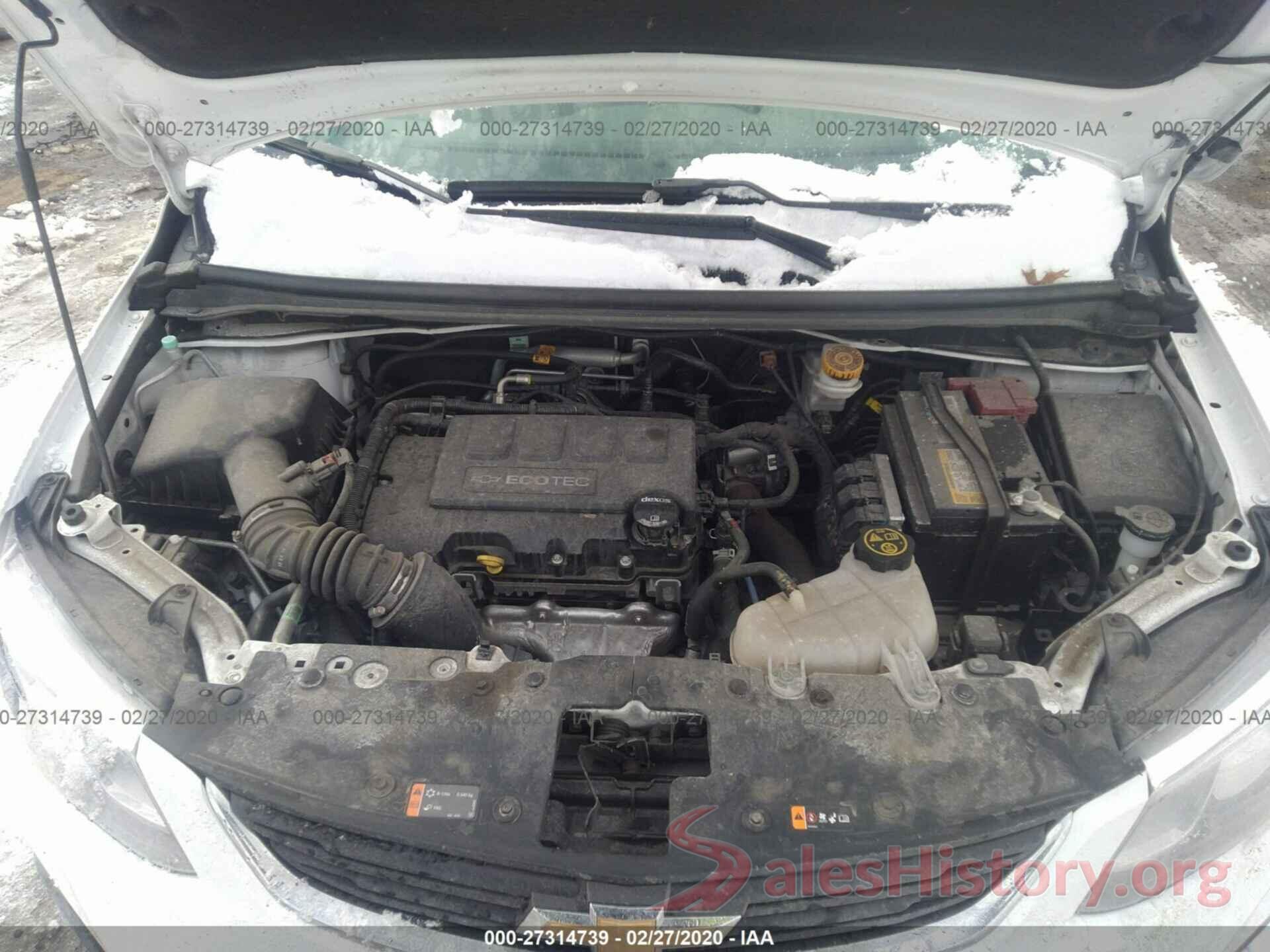 1G1JG6SB0K4111962 2019 CHEVROLET SONIC