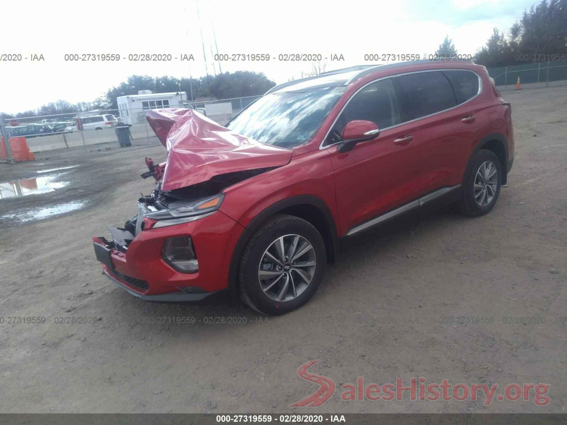 5NMS5CAD4LH184893 2020 HYUNDAI SANTA FE