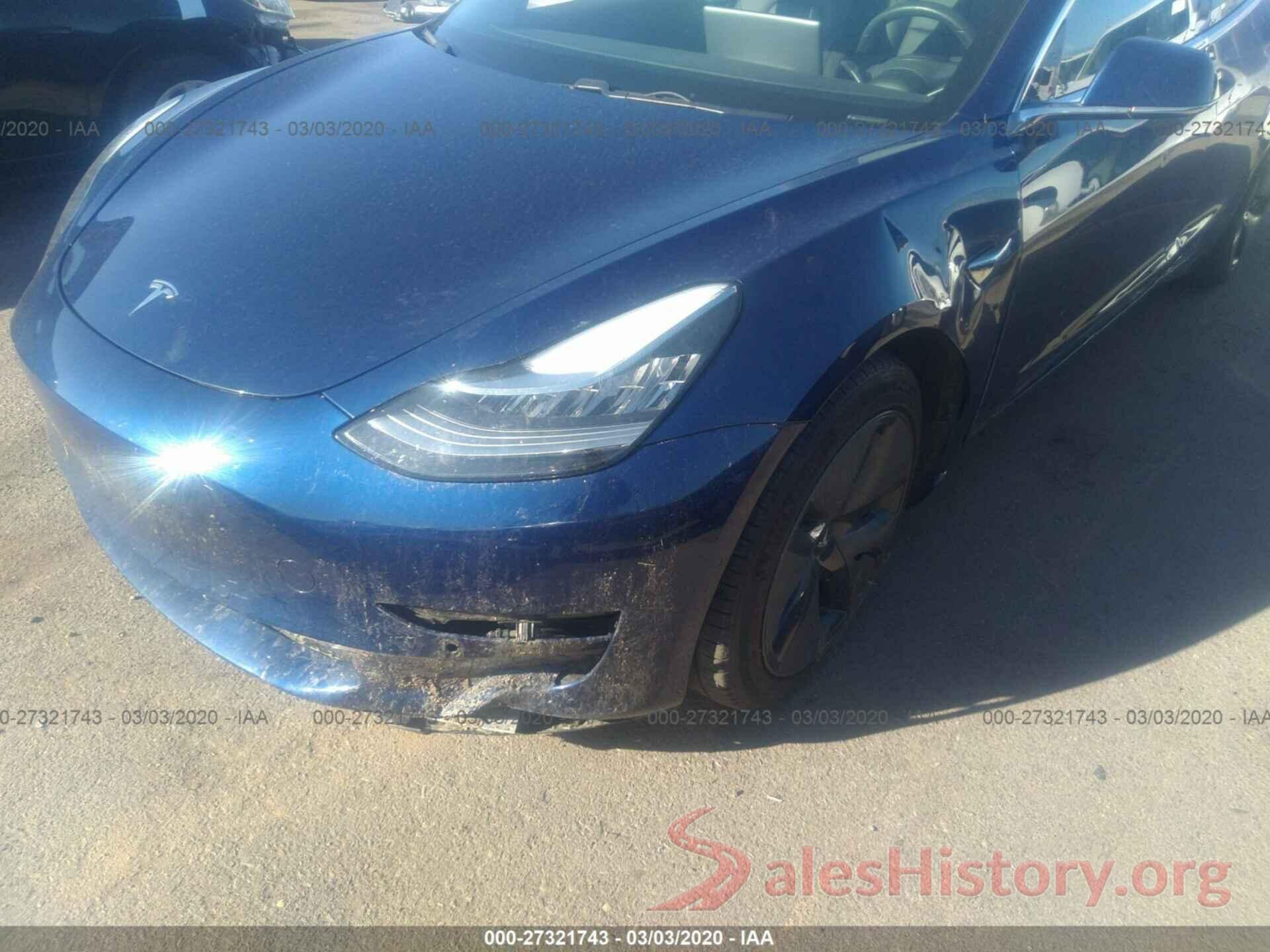 5YJ3E1EA3JF043157 2018 TESLA MODEL 3