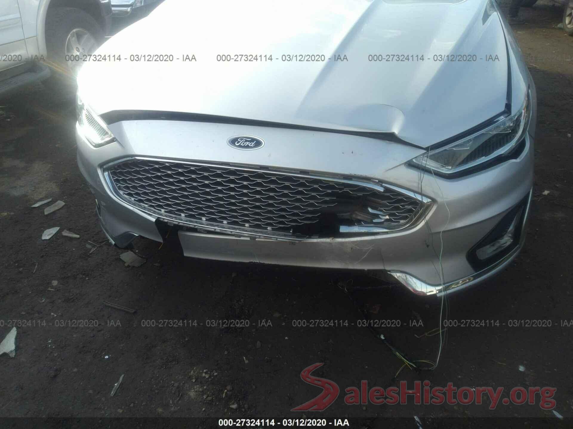 3FA6P0D91KR243548 2019 FORD FUSION