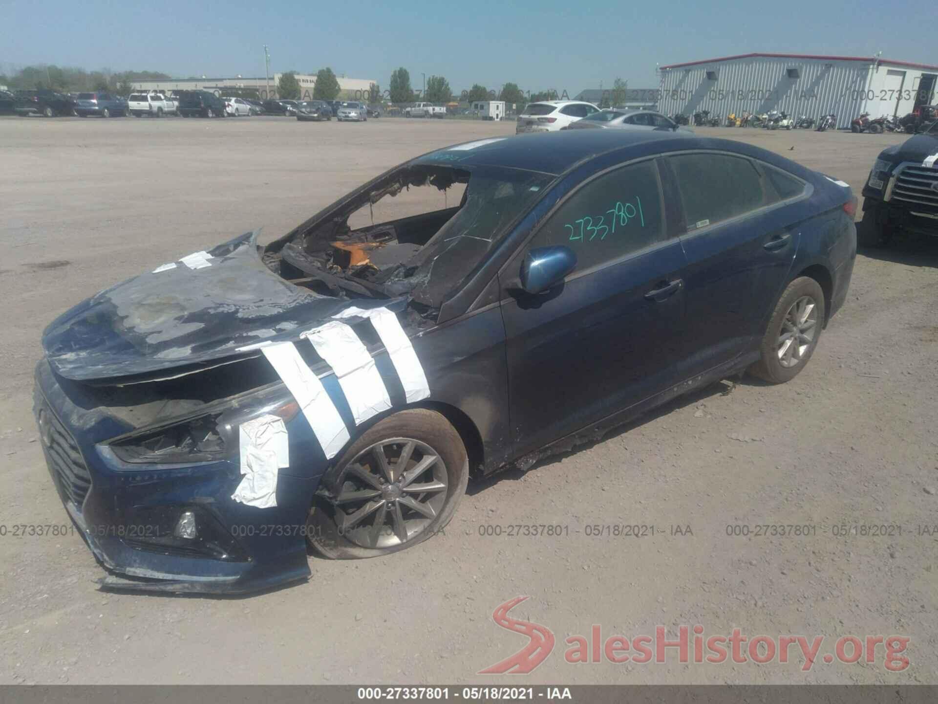 5NPE24AF9KH798837 2019 HYUNDAI SONATA