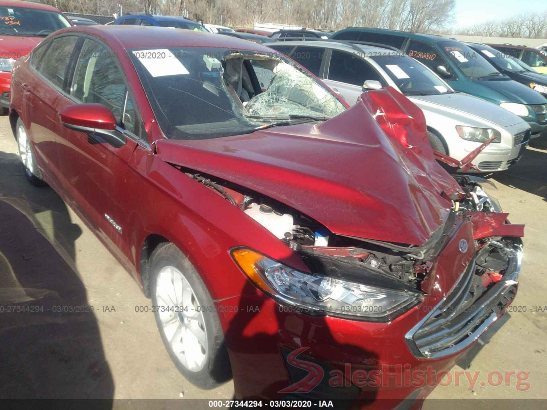 3FA6P0LU4KR210680 2019 FORD FUSION