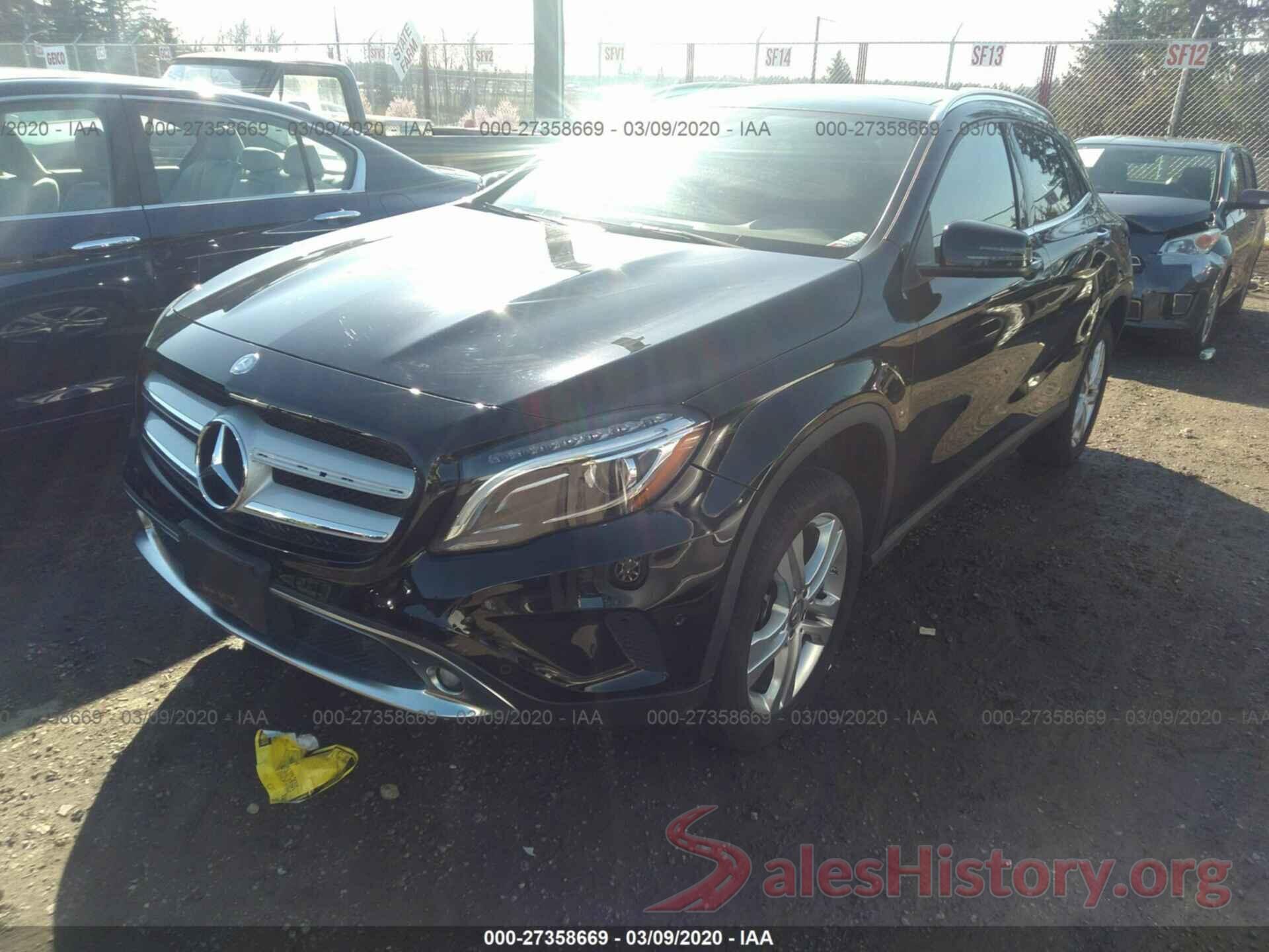 WDCTG4GB4GJ259516 2016 MERCEDES-BENZ GLA