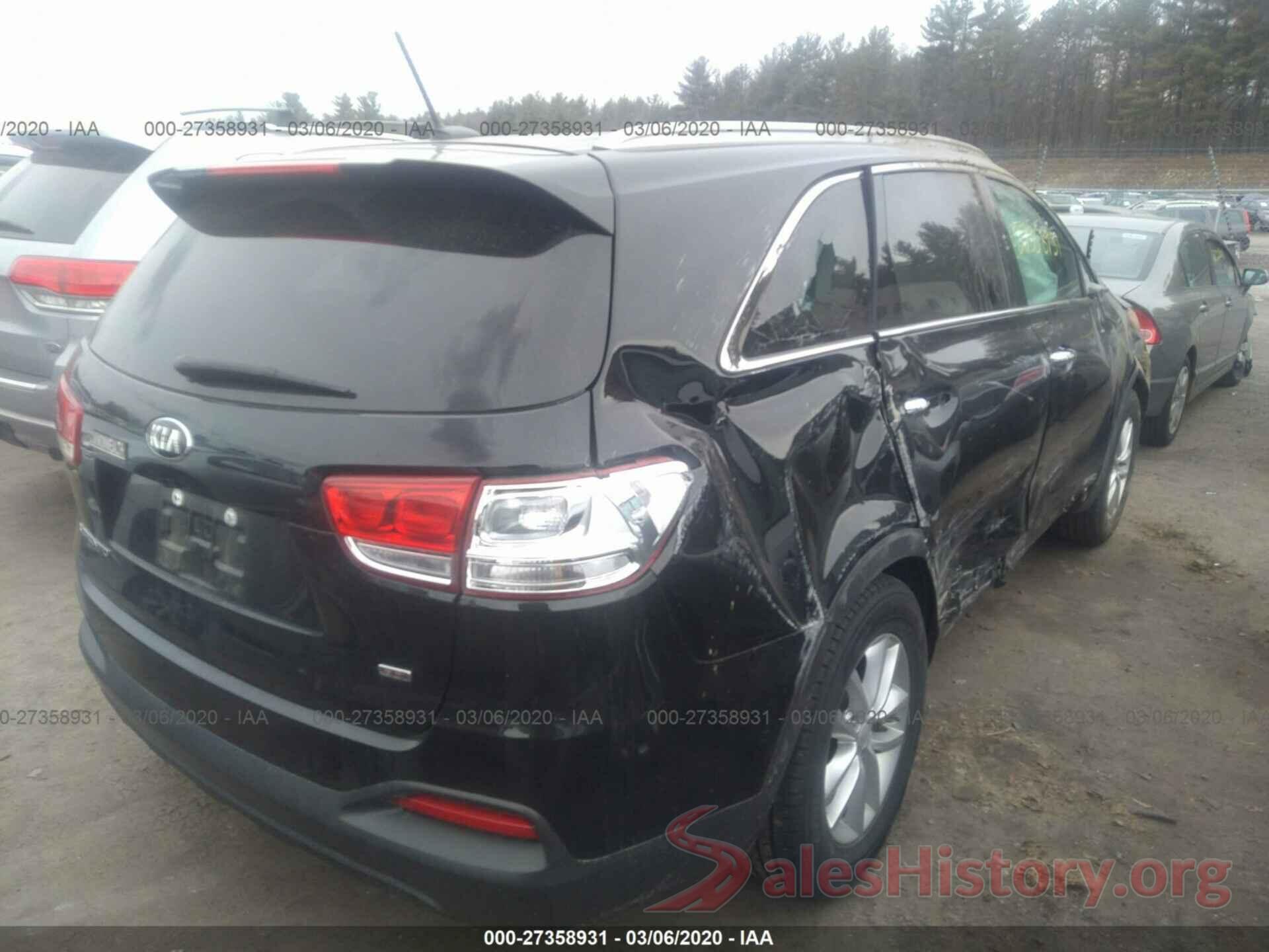 5XYPGDA36HG337644 2017 KIA SORENTO