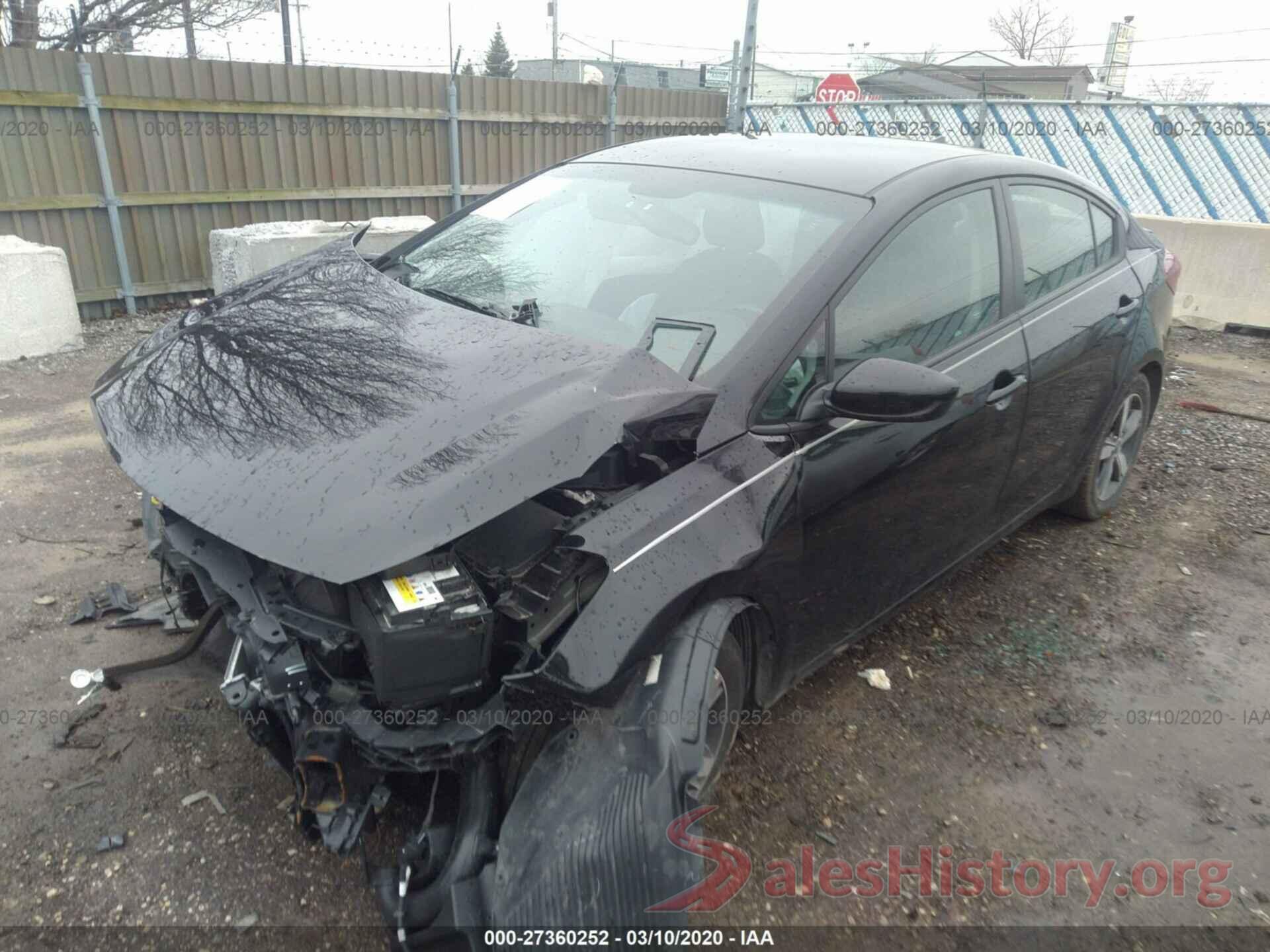 3KPFL4A74JE226121 2018 KIA FORTE