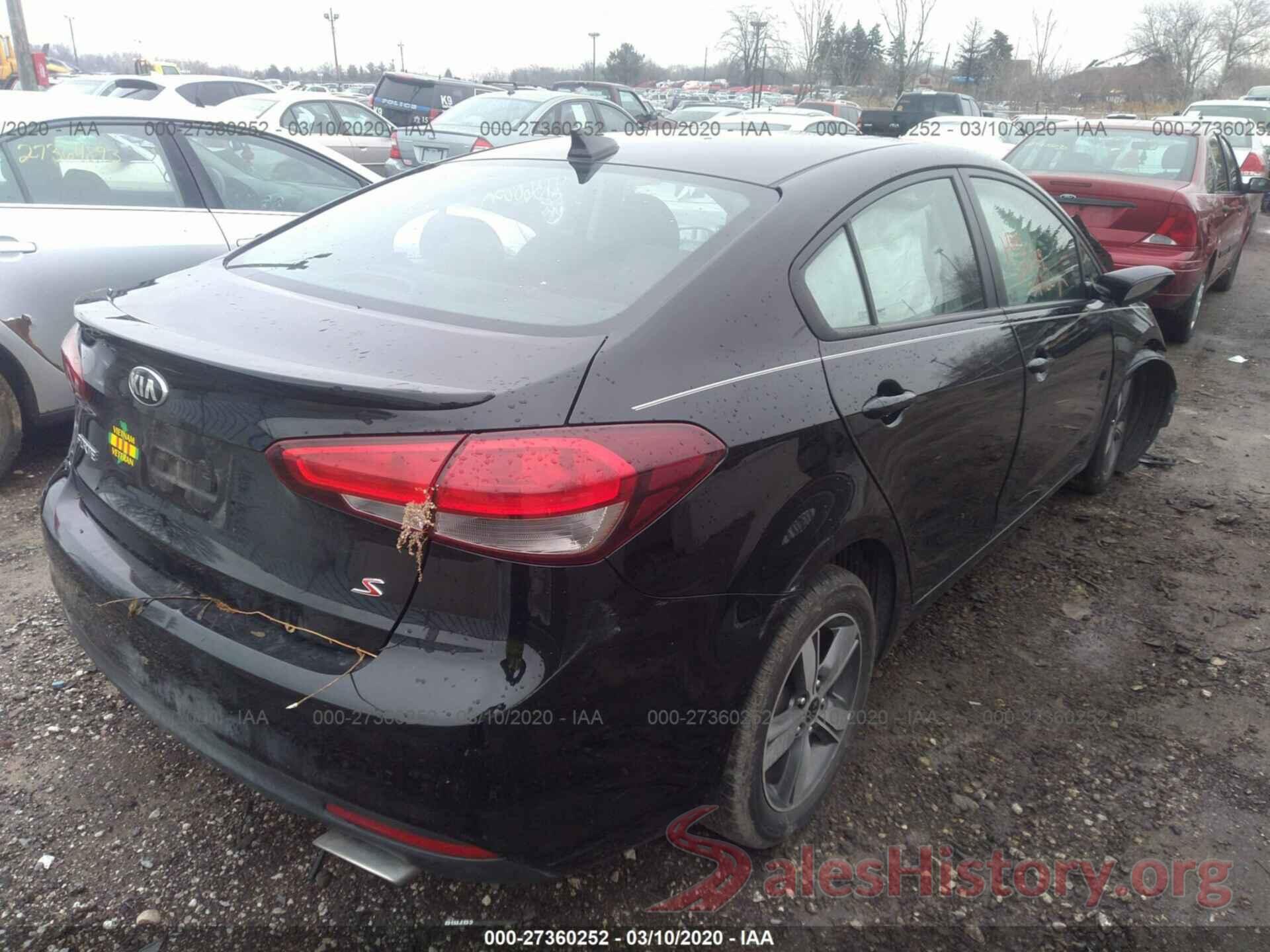 3KPFL4A74JE226121 2018 KIA FORTE