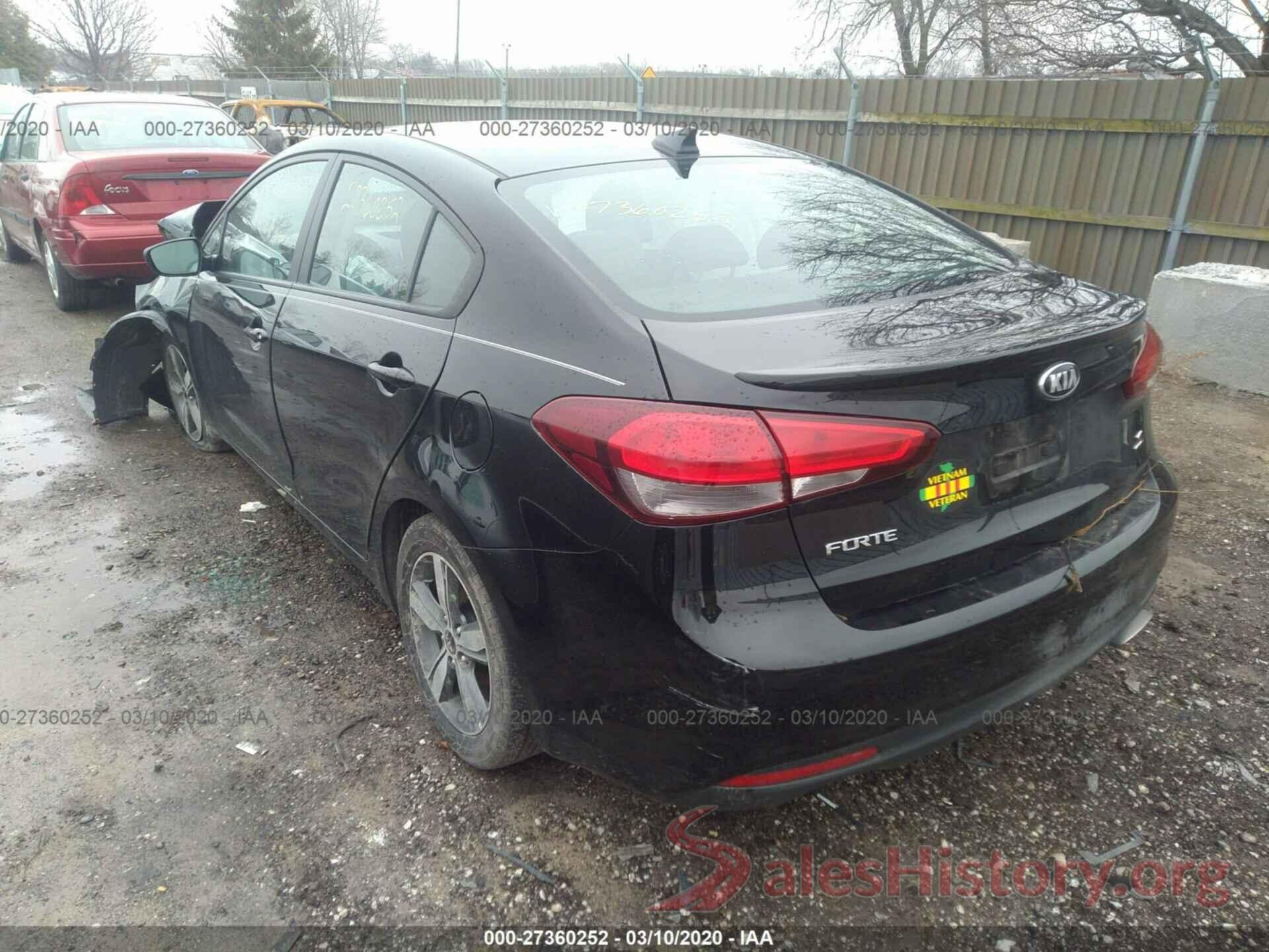 3KPFL4A74JE226121 2018 KIA FORTE