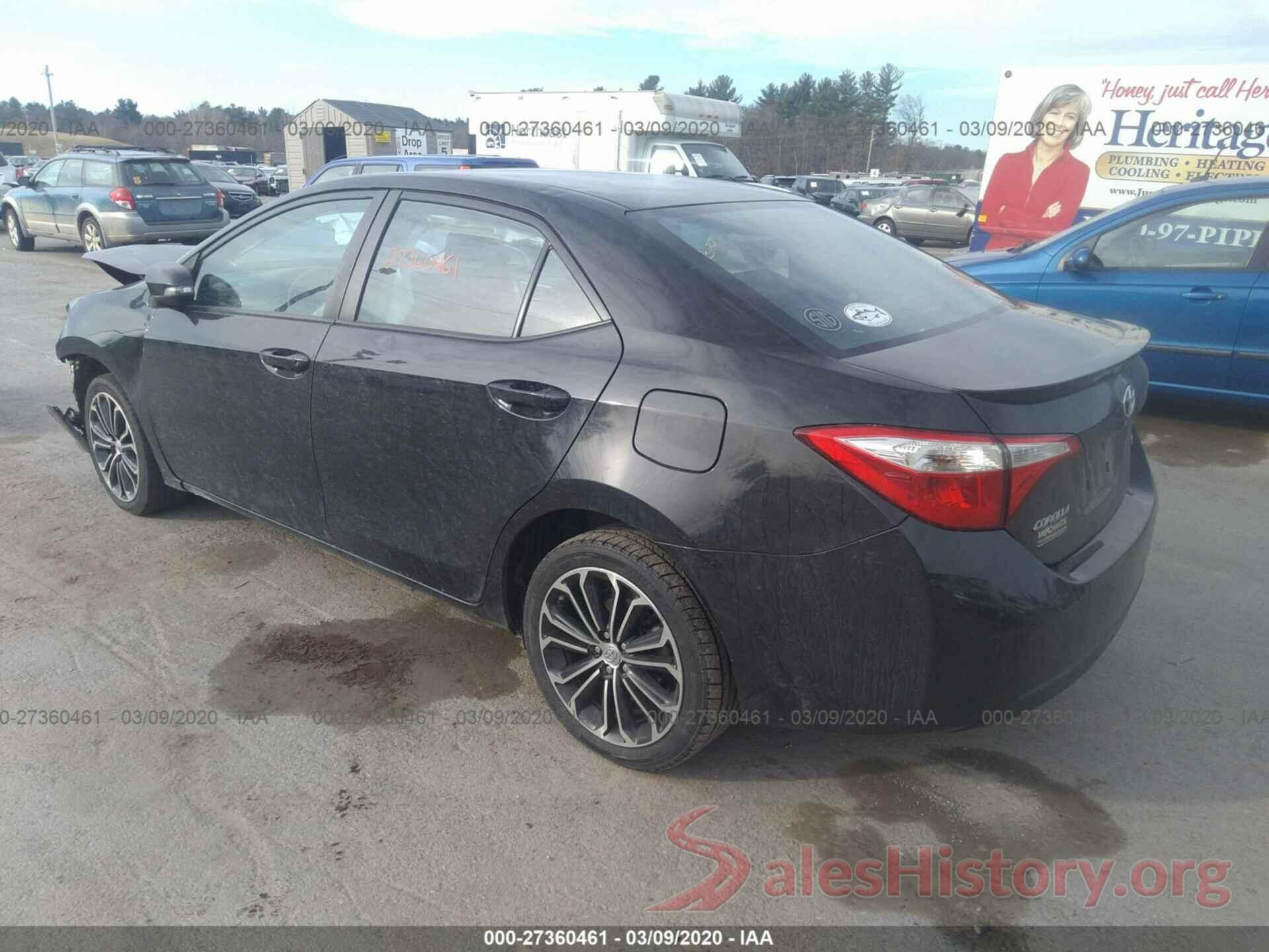 2T1BURHE4GC490086 2016 TOYOTA COROLLA