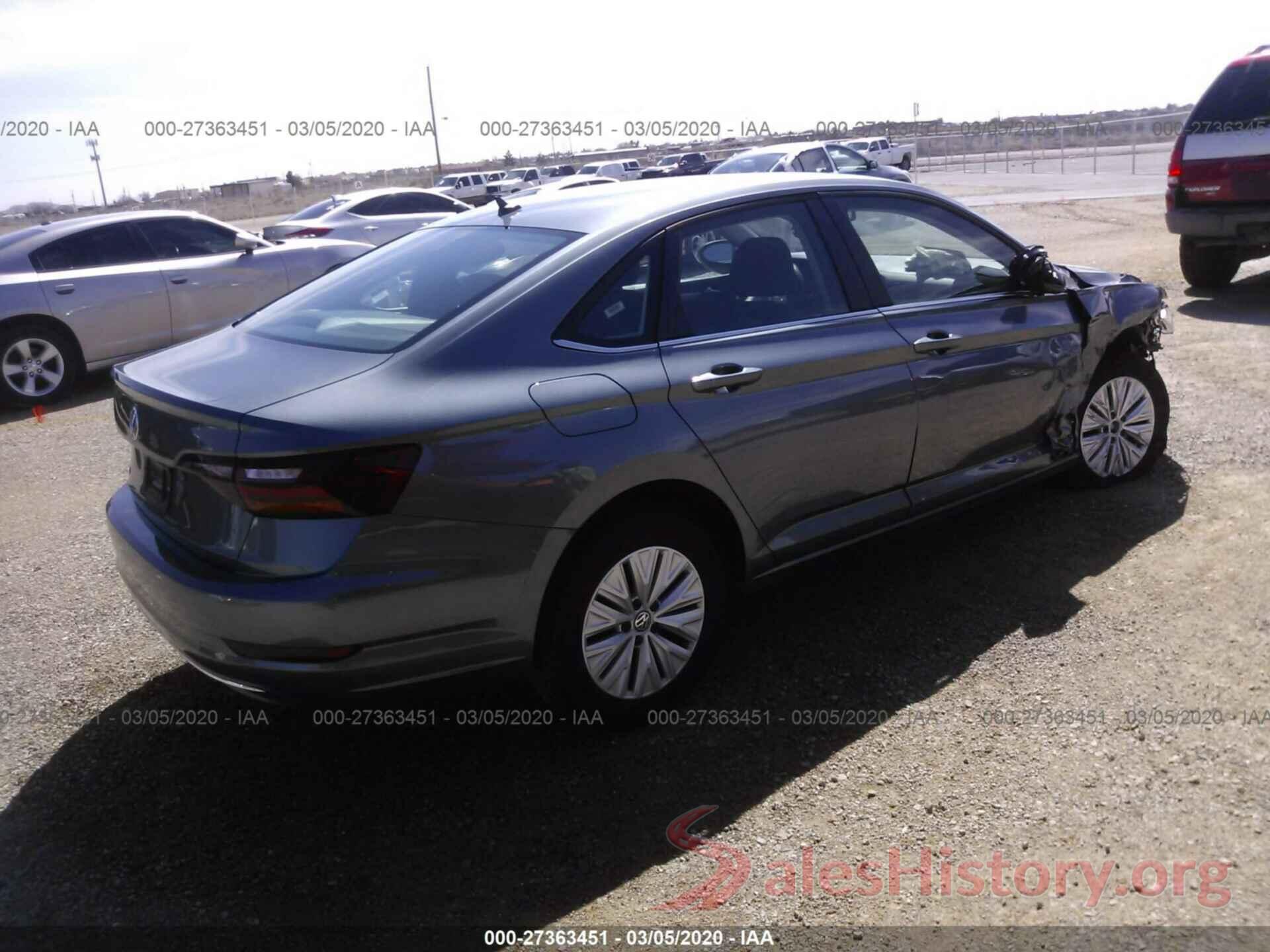 3VWC57BU7KM122598 2019 VOLKSWAGEN JETTA