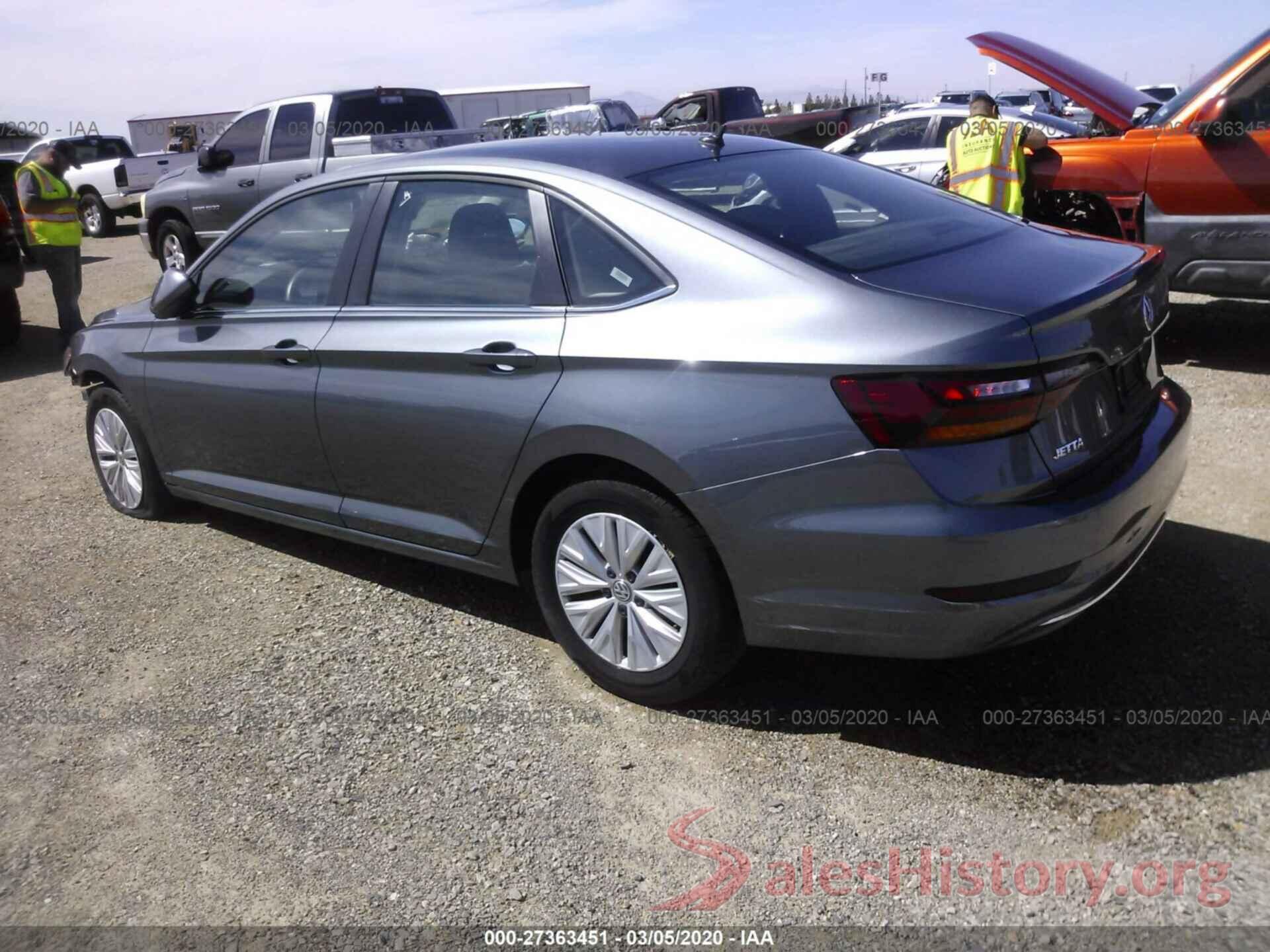 3VWC57BU7KM122598 2019 VOLKSWAGEN JETTA