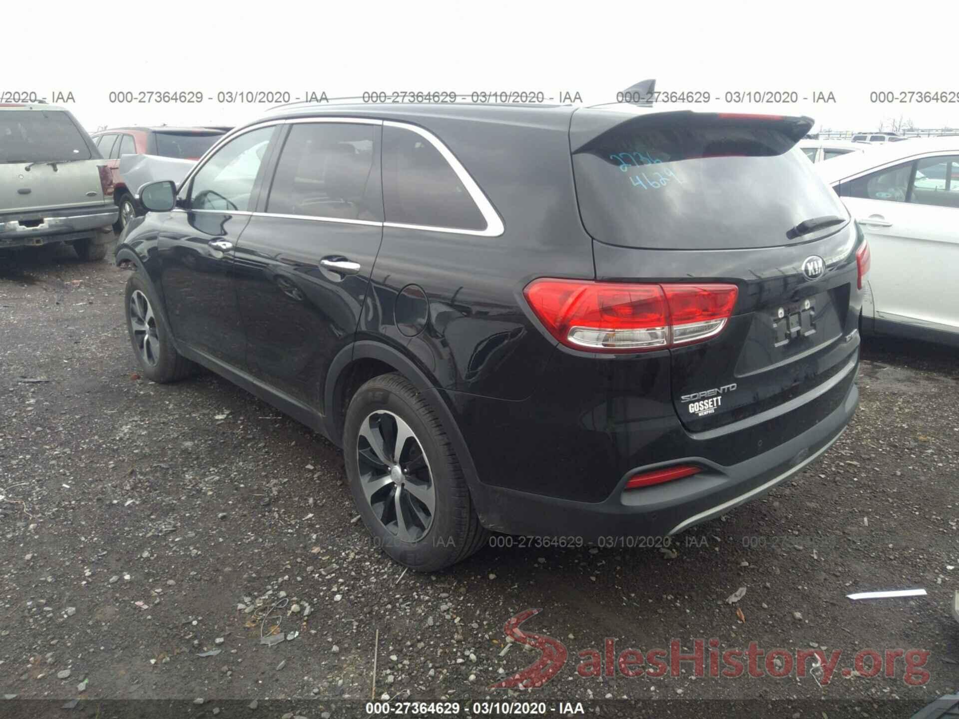 5XYPH4A14HG250580 2017 KIA SORENTO