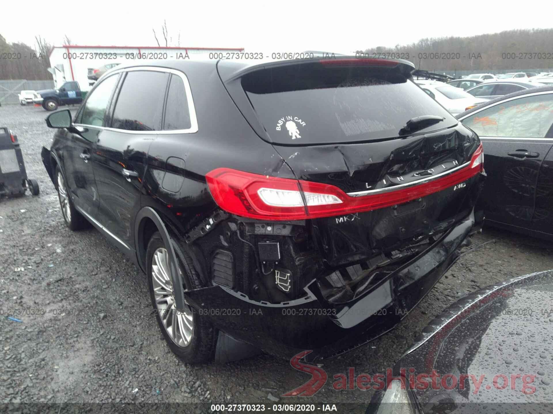 2LMPJ8LR3JBL42255 2018 LINCOLN MKX