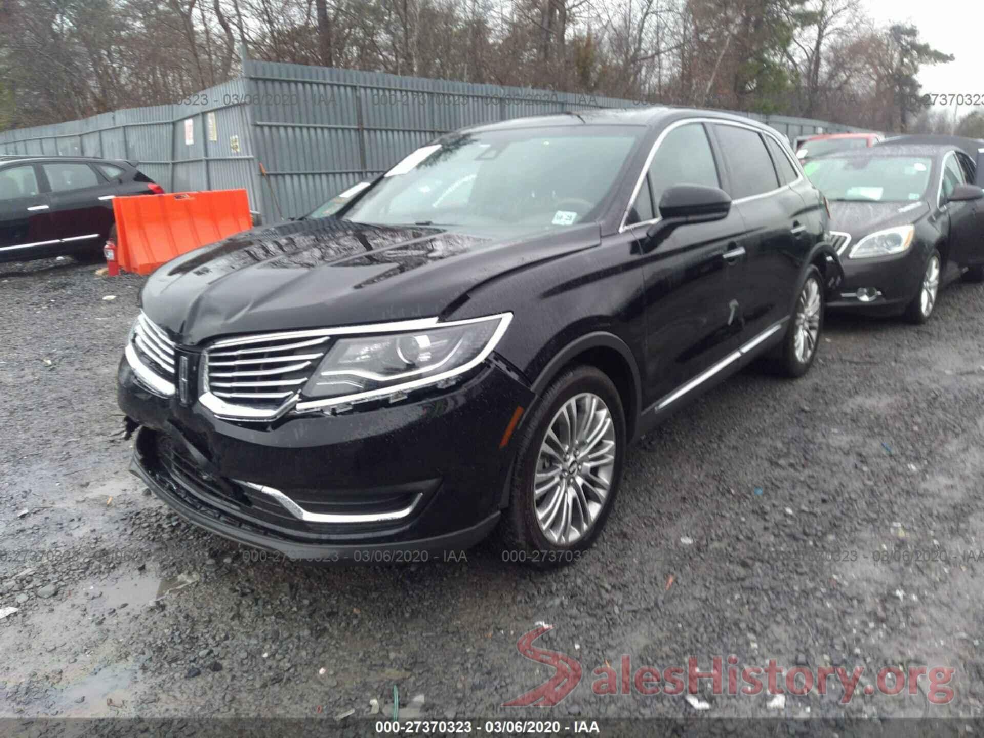 2LMPJ8LR3JBL42255 2018 LINCOLN MKX