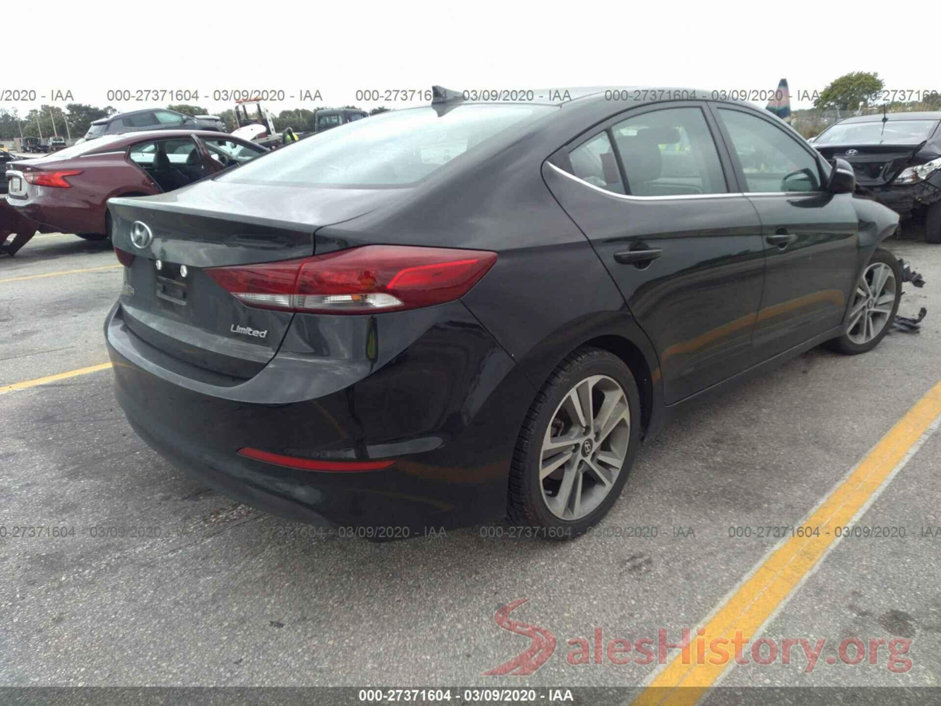 KMHD84LFXJU505390 2018 HYUNDAI ELANTRA