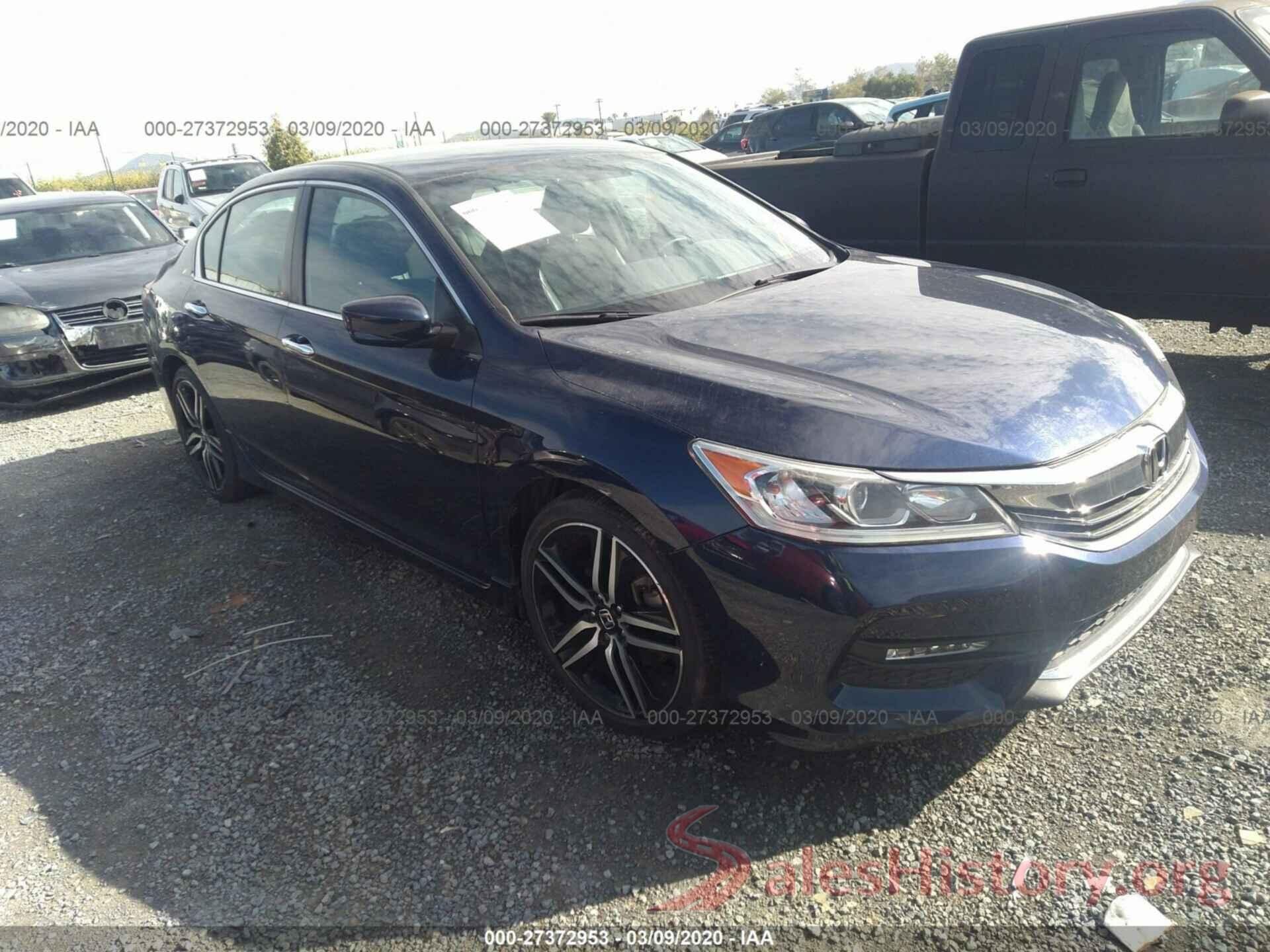 1HGCR2F57GA043452 2016 Honda Accord