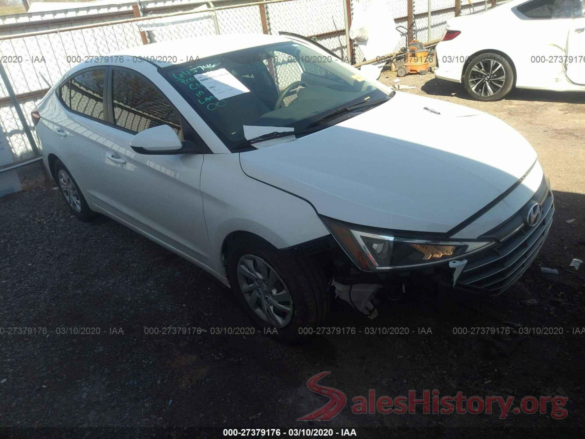 5NPD74LF8KH488110 2019 HYUNDAI ELANTRA