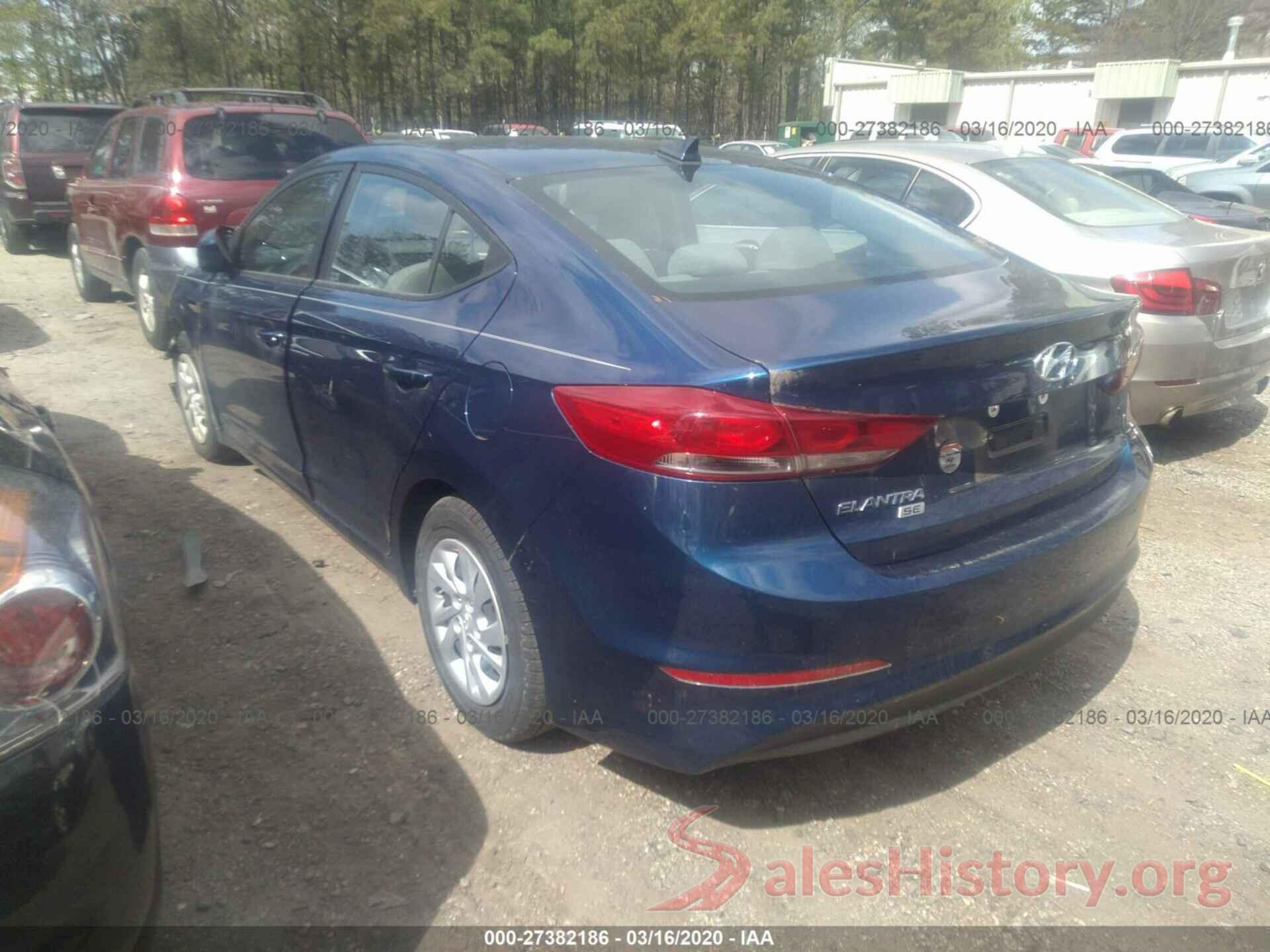 5NPD74LF2HH144913 2017 Hyundai Elantra