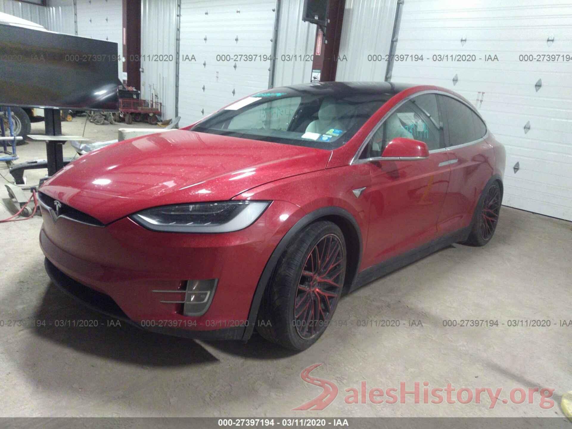 5YJXCAE21HF064809 2017 TESLA MODEL X