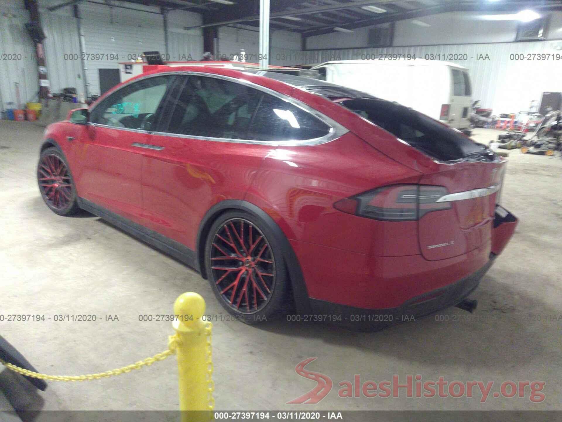 5YJXCAE21HF064809 2017 TESLA MODEL X