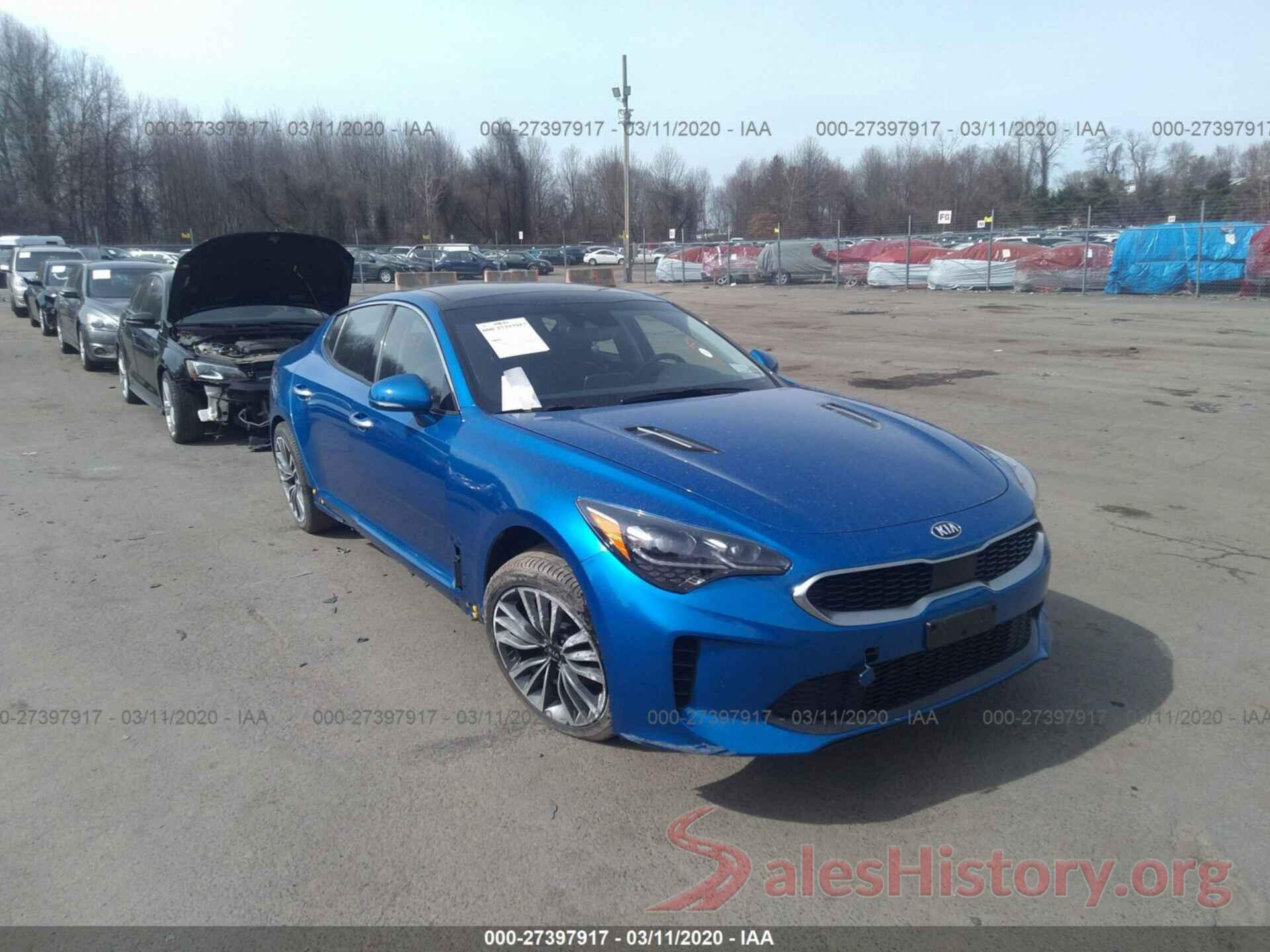 KNAE25LA8J6014063 2018 KIA STINGER