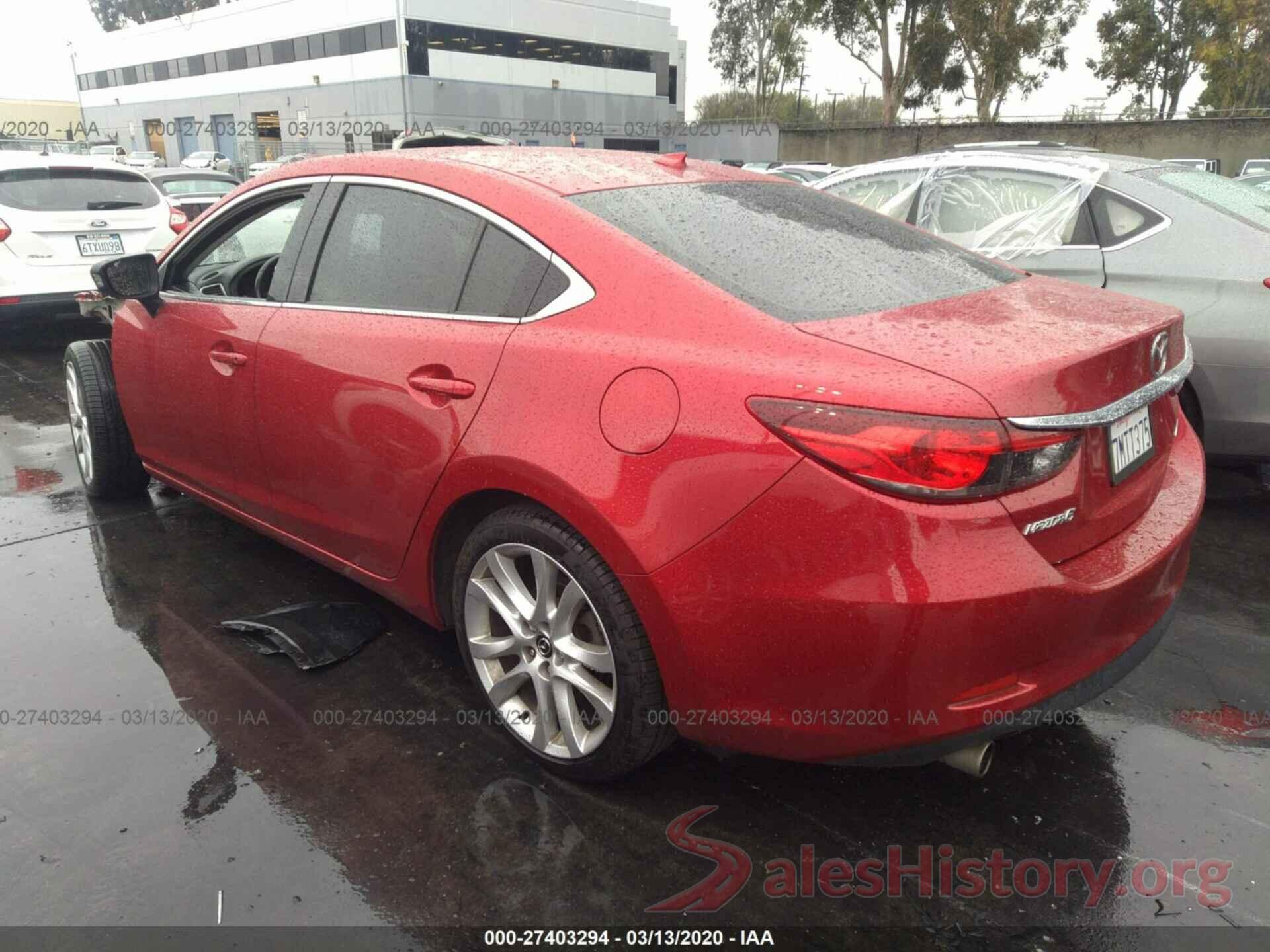 JM1GJ1V50F1211238 2015 MAZDA 6