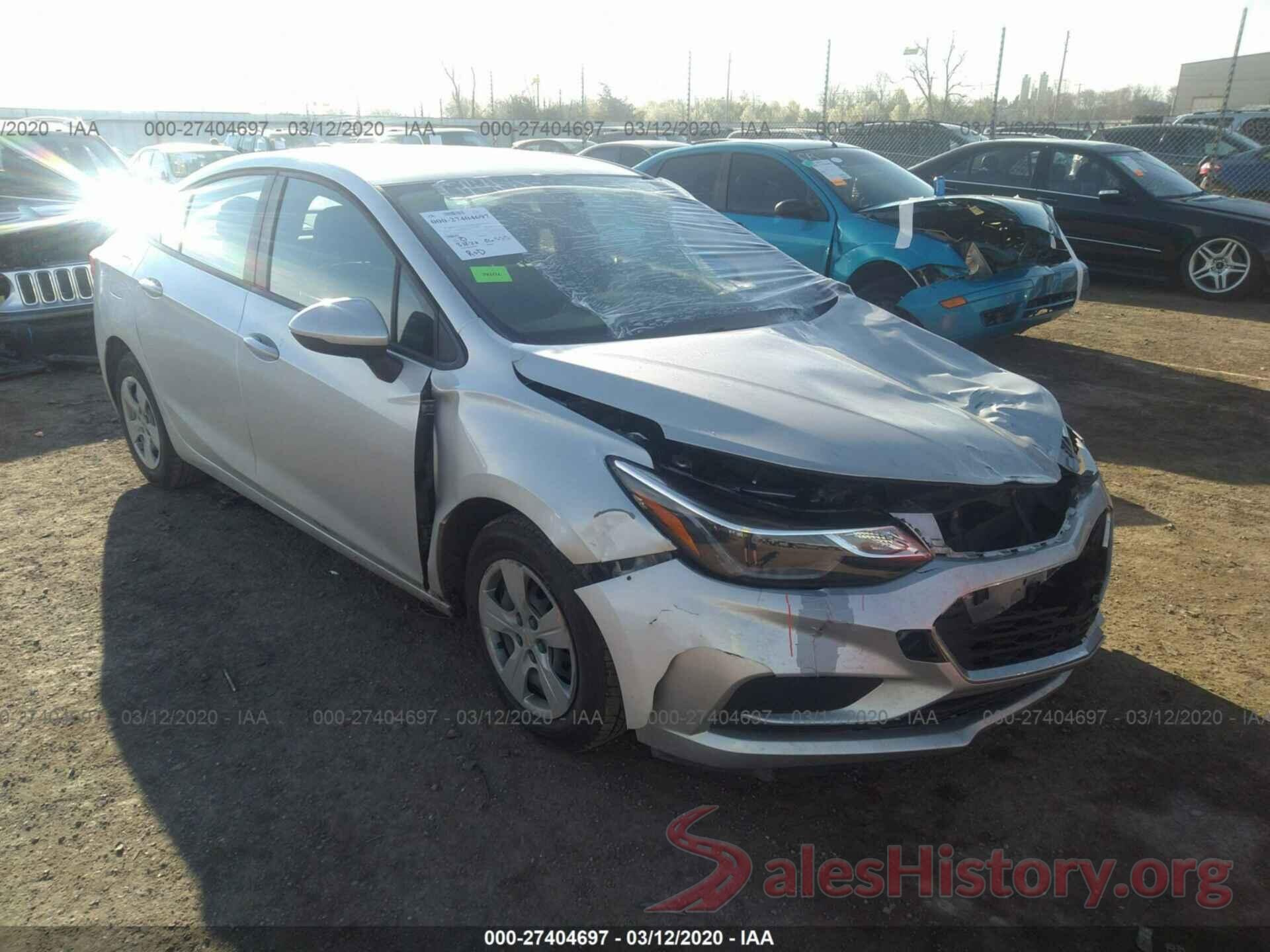 1G1BC5SM0J7141827 2018 CHEVROLET CRUZE