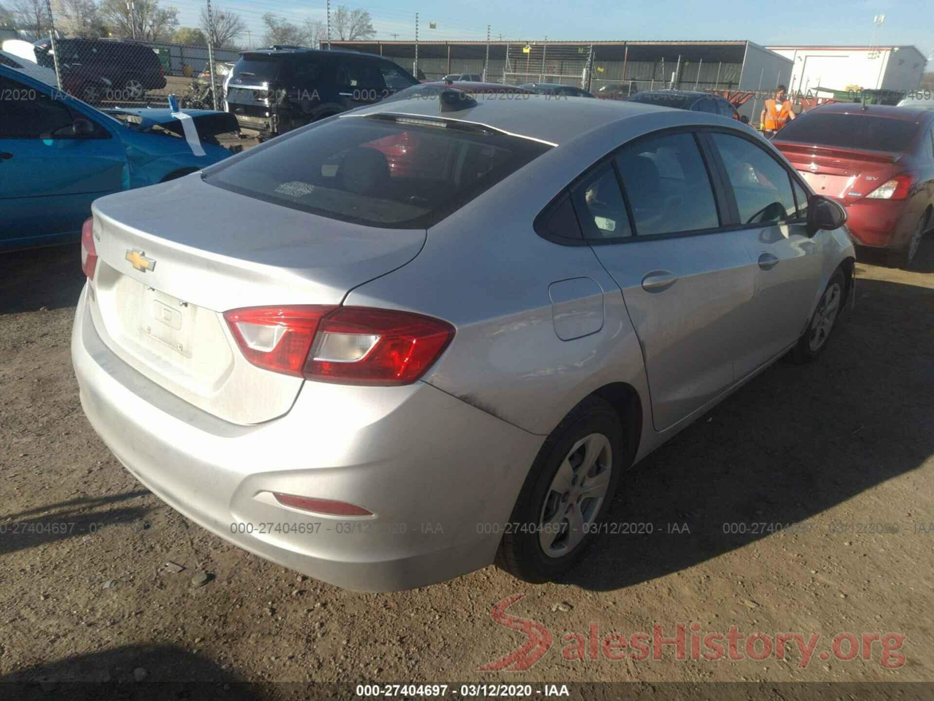 1G1BC5SM0J7141827 2018 CHEVROLET CRUZE