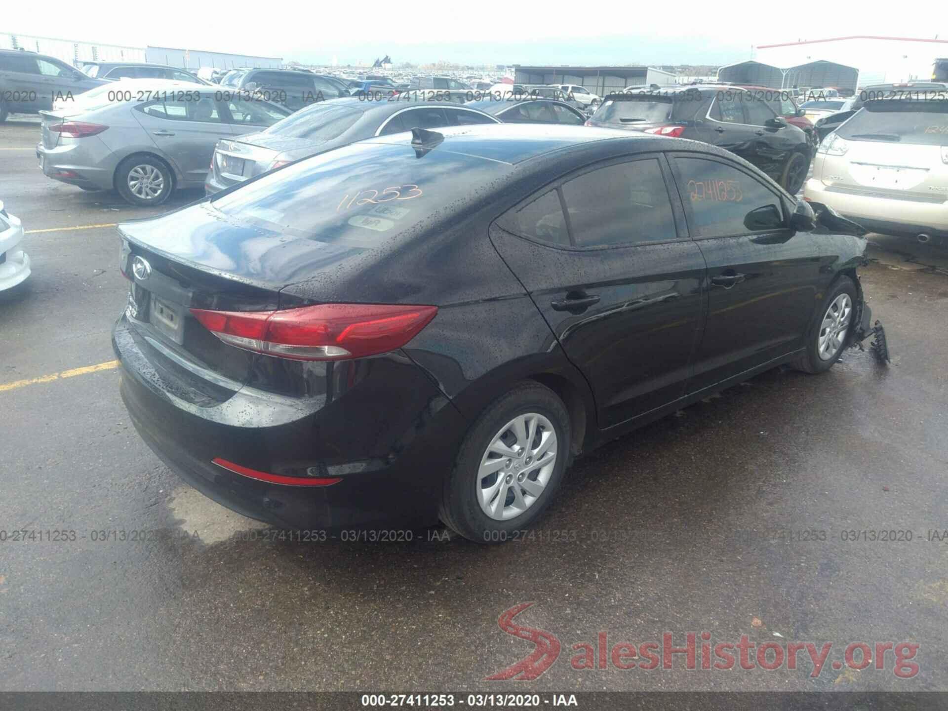 5NPD74LF1JH383116 2018 HYUNDAI ELANTRA