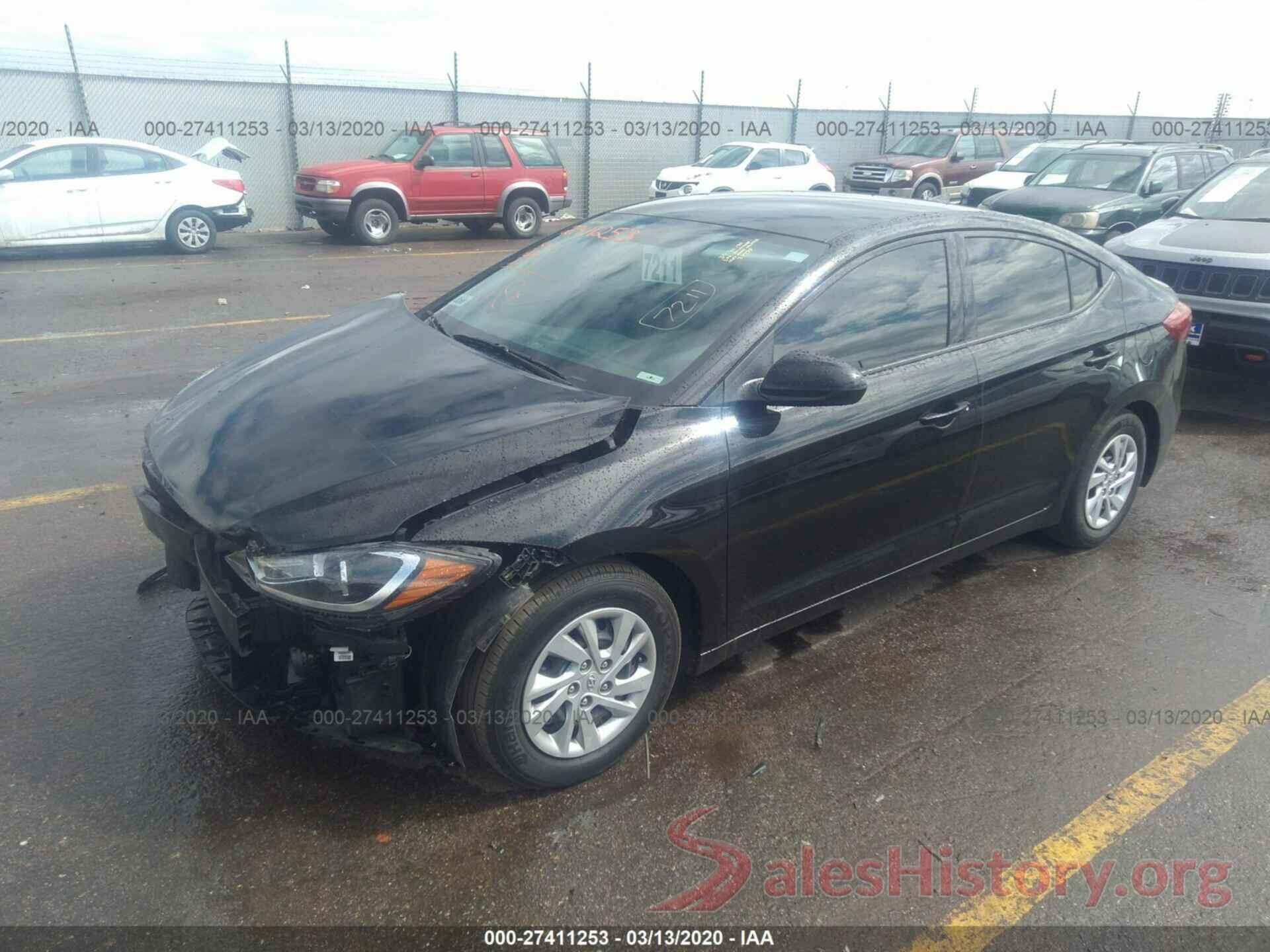 5NPD74LF1JH383116 2018 HYUNDAI ELANTRA