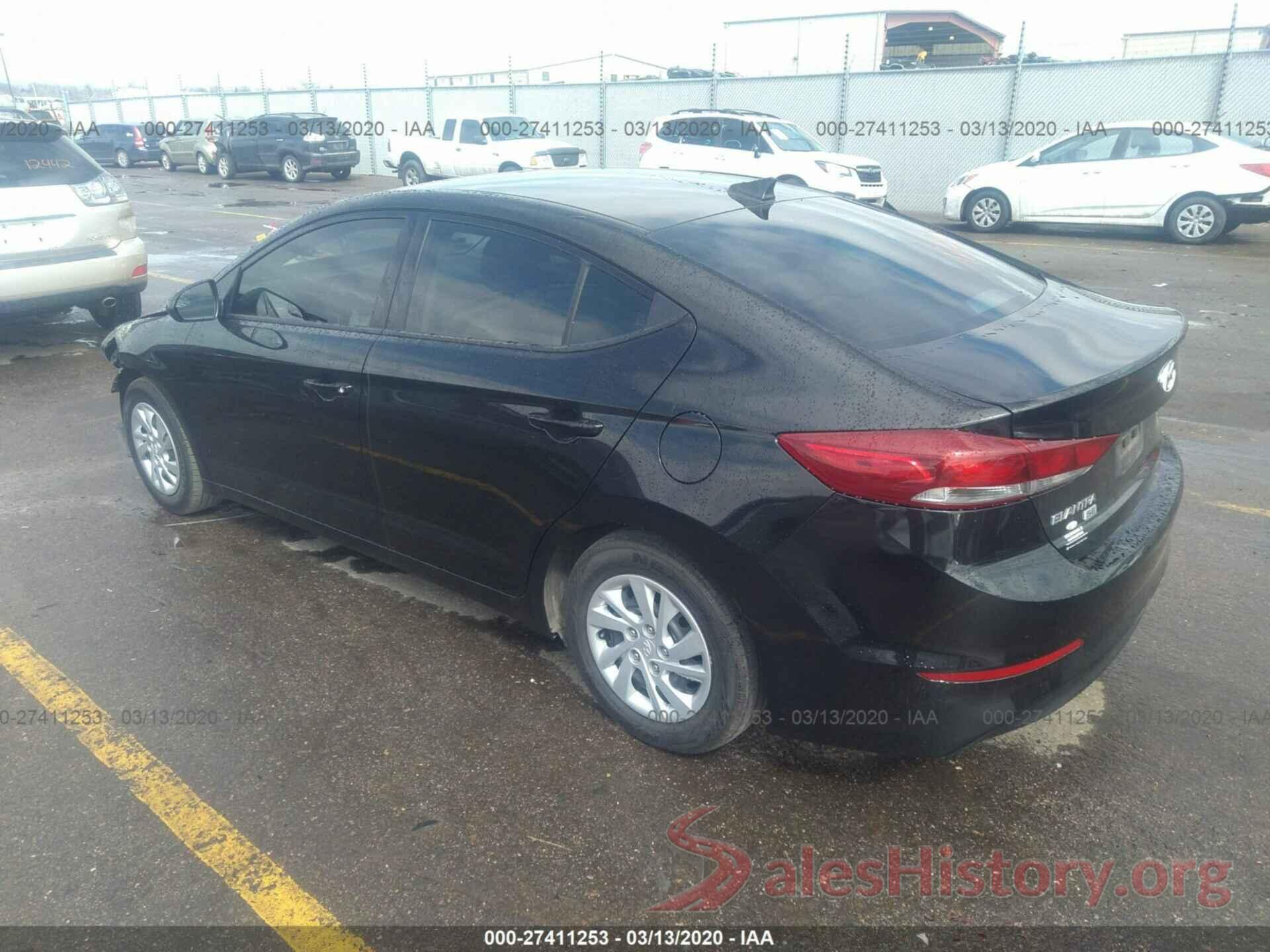 5NPD74LF1JH383116 2018 HYUNDAI ELANTRA