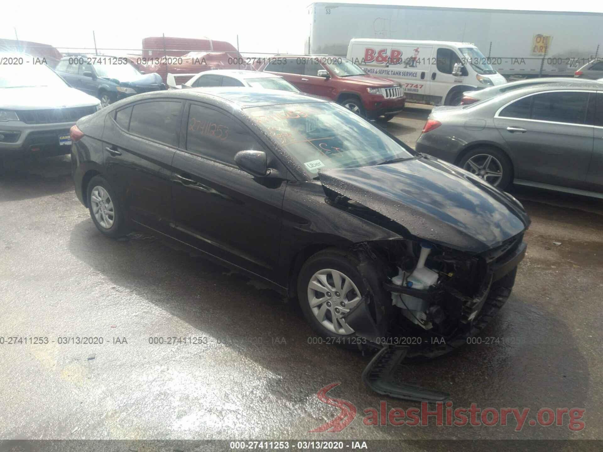 5NPD74LF1JH383116 2018 HYUNDAI ELANTRA