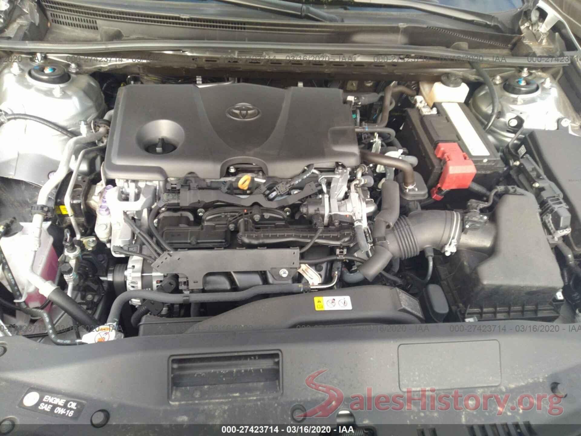 4T1B11HK4KU689016 2019 TOYOTA CAMRY