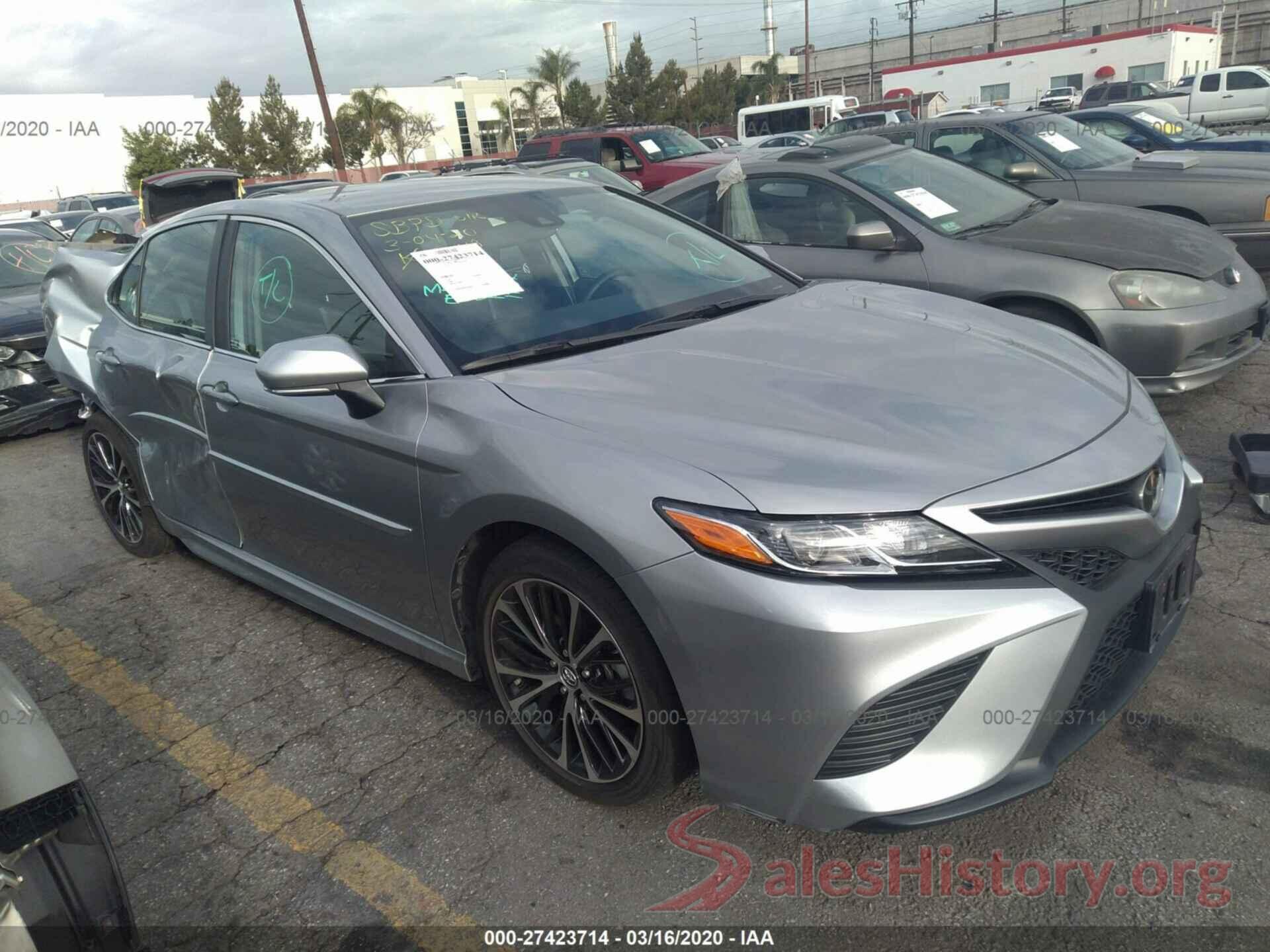 4T1B11HK4KU689016 2019 TOYOTA CAMRY