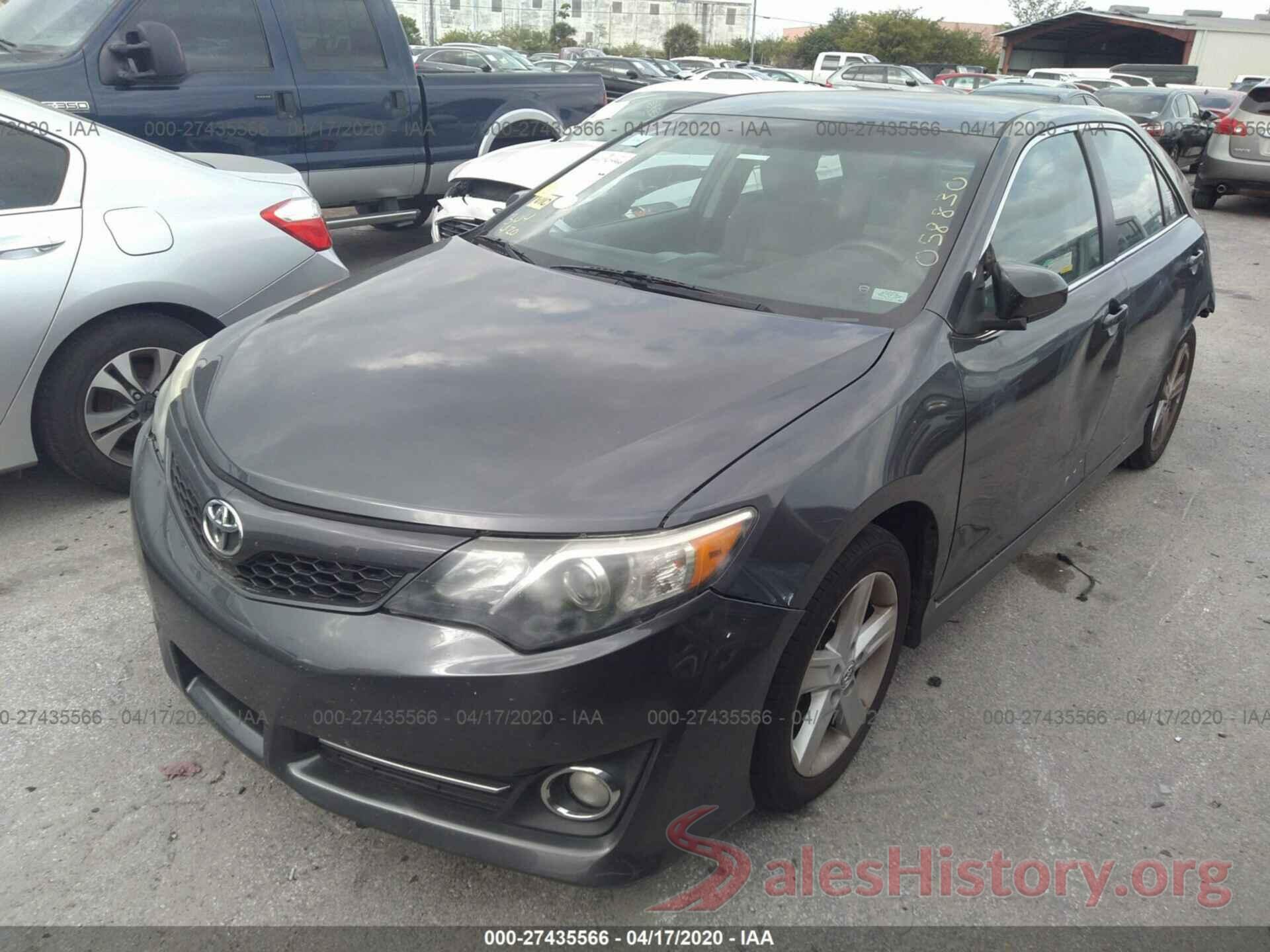 4T1BF1FK1CU058830 2012 TOYOTA CAMRY