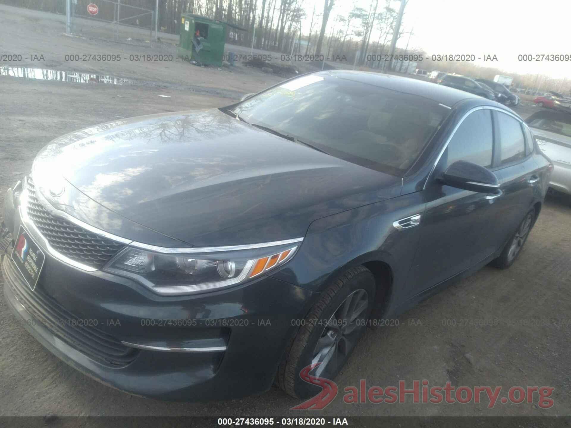 5XXGT4L34GG082651 2016 KIA OPTIMA