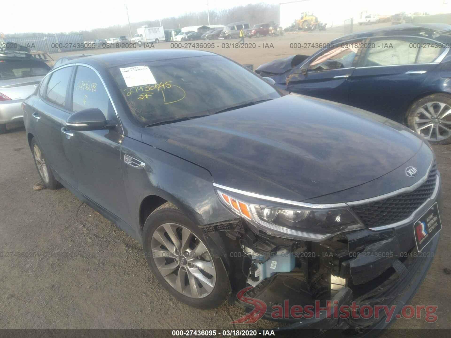 5XXGT4L34GG082651 2016 KIA OPTIMA