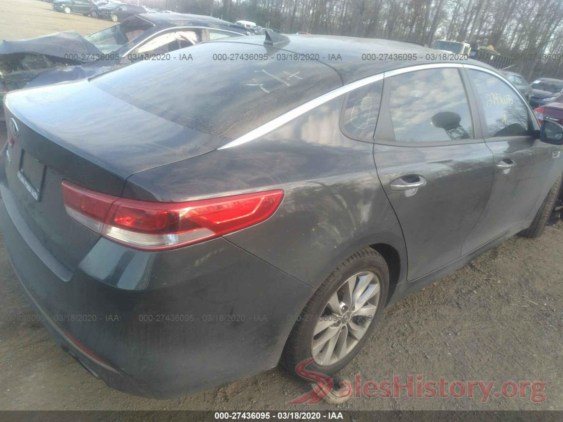 5XXGT4L34GG082651 2016 KIA OPTIMA