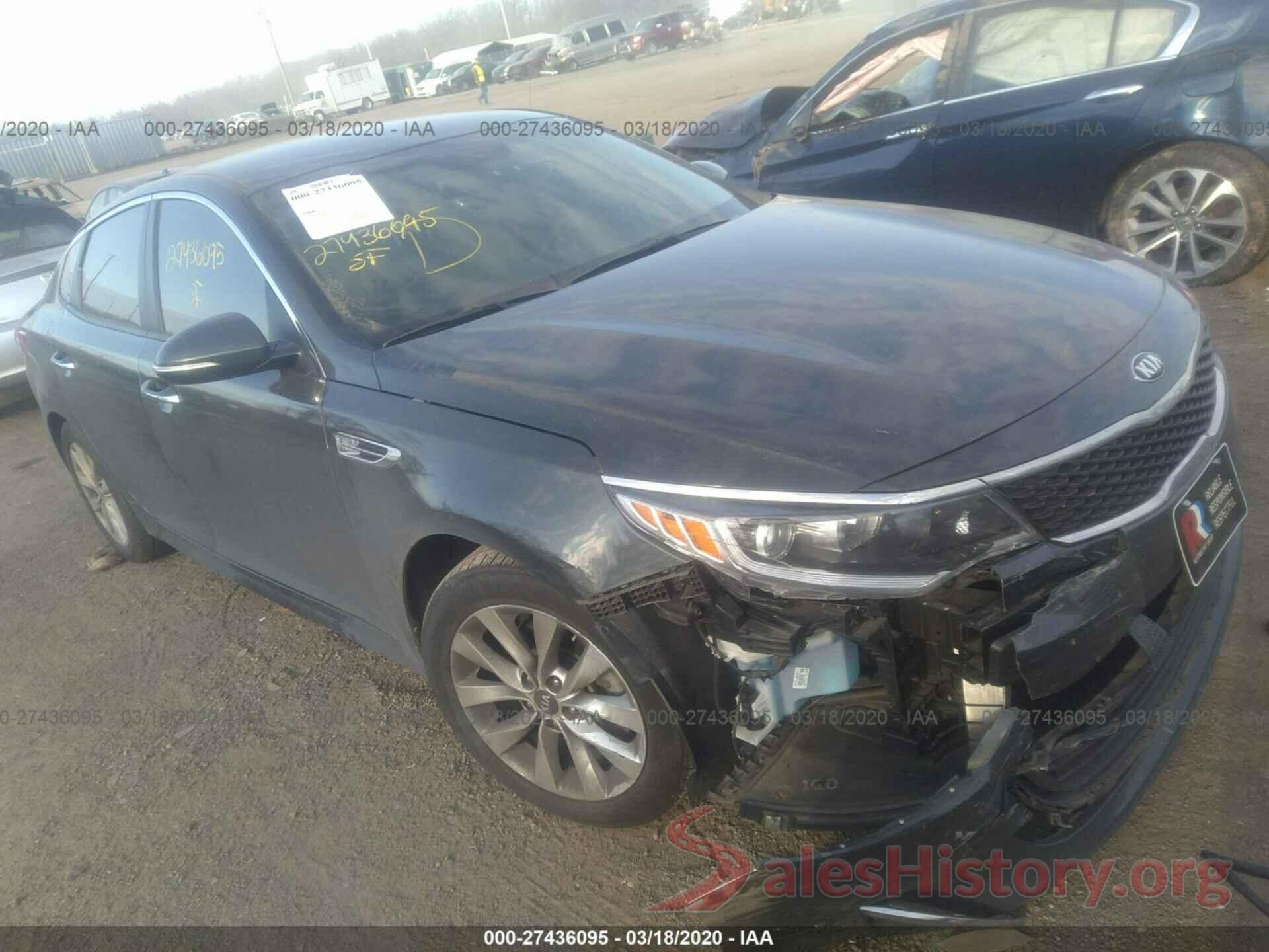 5XXGT4L34GG082651 2016 KIA OPTIMA