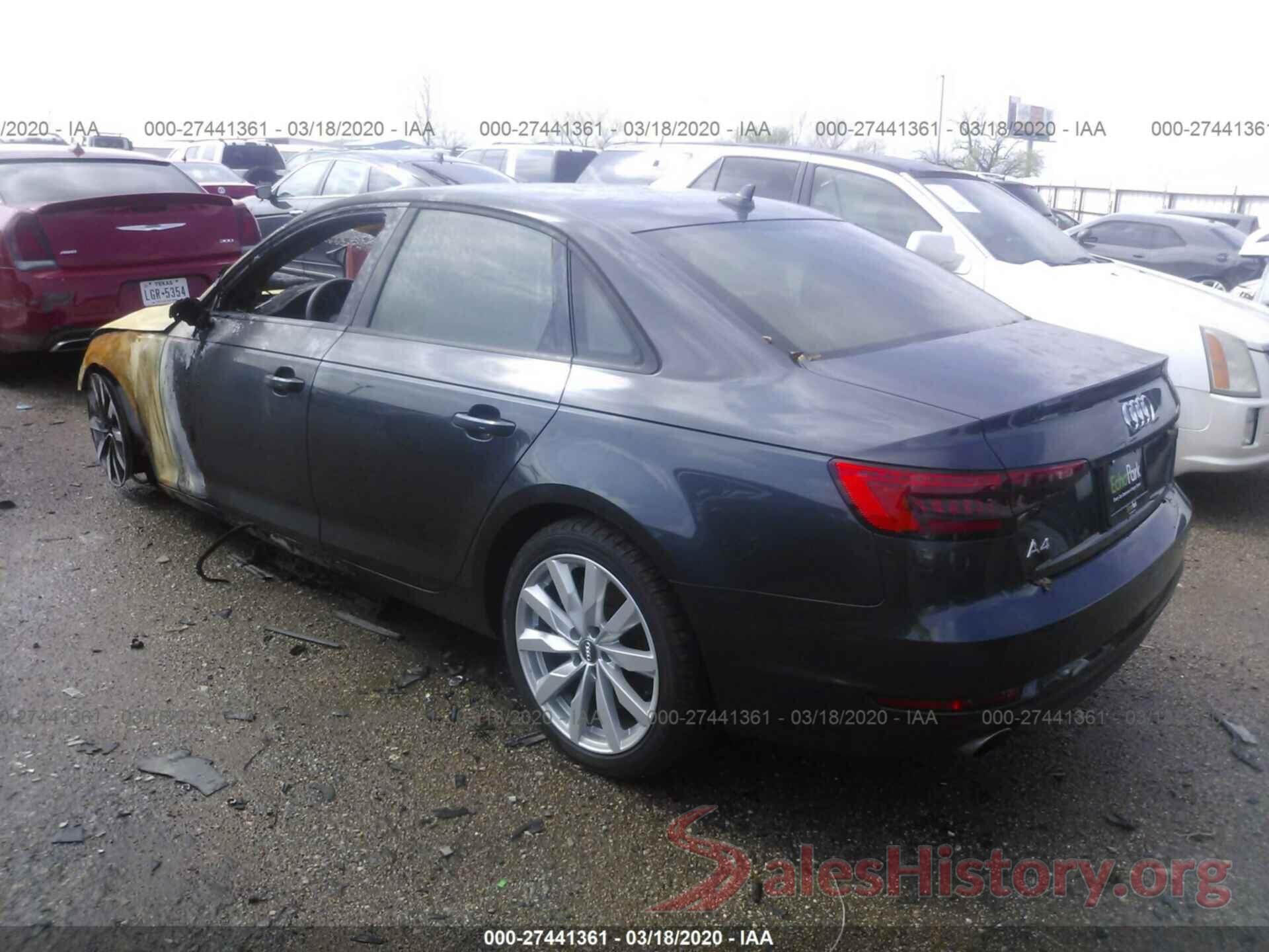 WAUGNAF46HN011323 2017 Audi A4