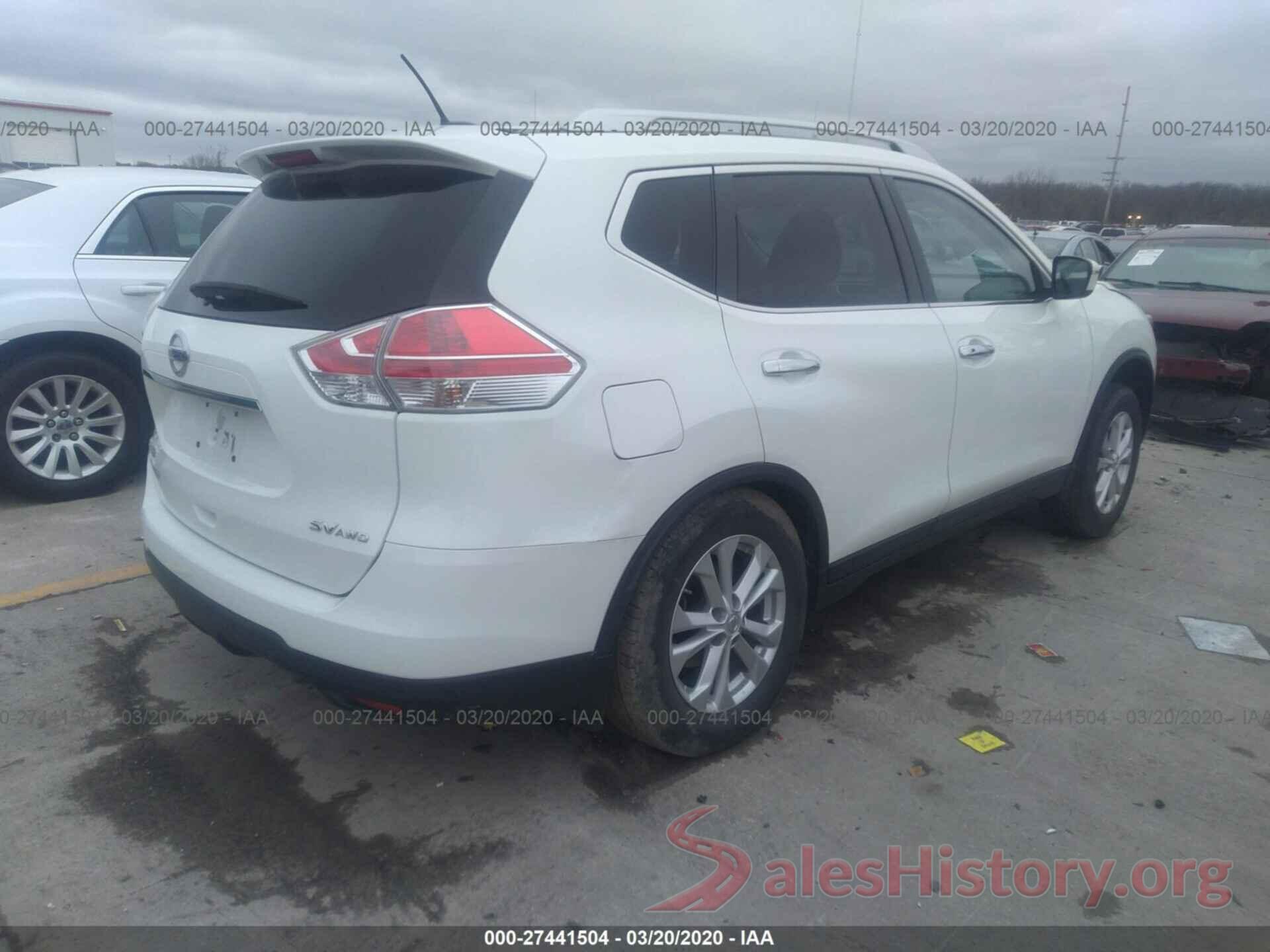 KNMAT2MV6GP635464 2016 Nissan Rogue