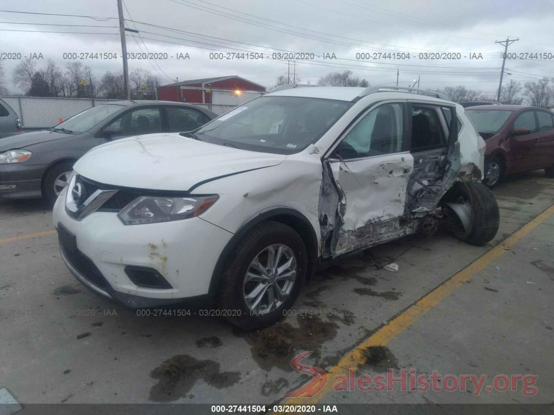 KNMAT2MV6GP635464 2016 Nissan Rogue