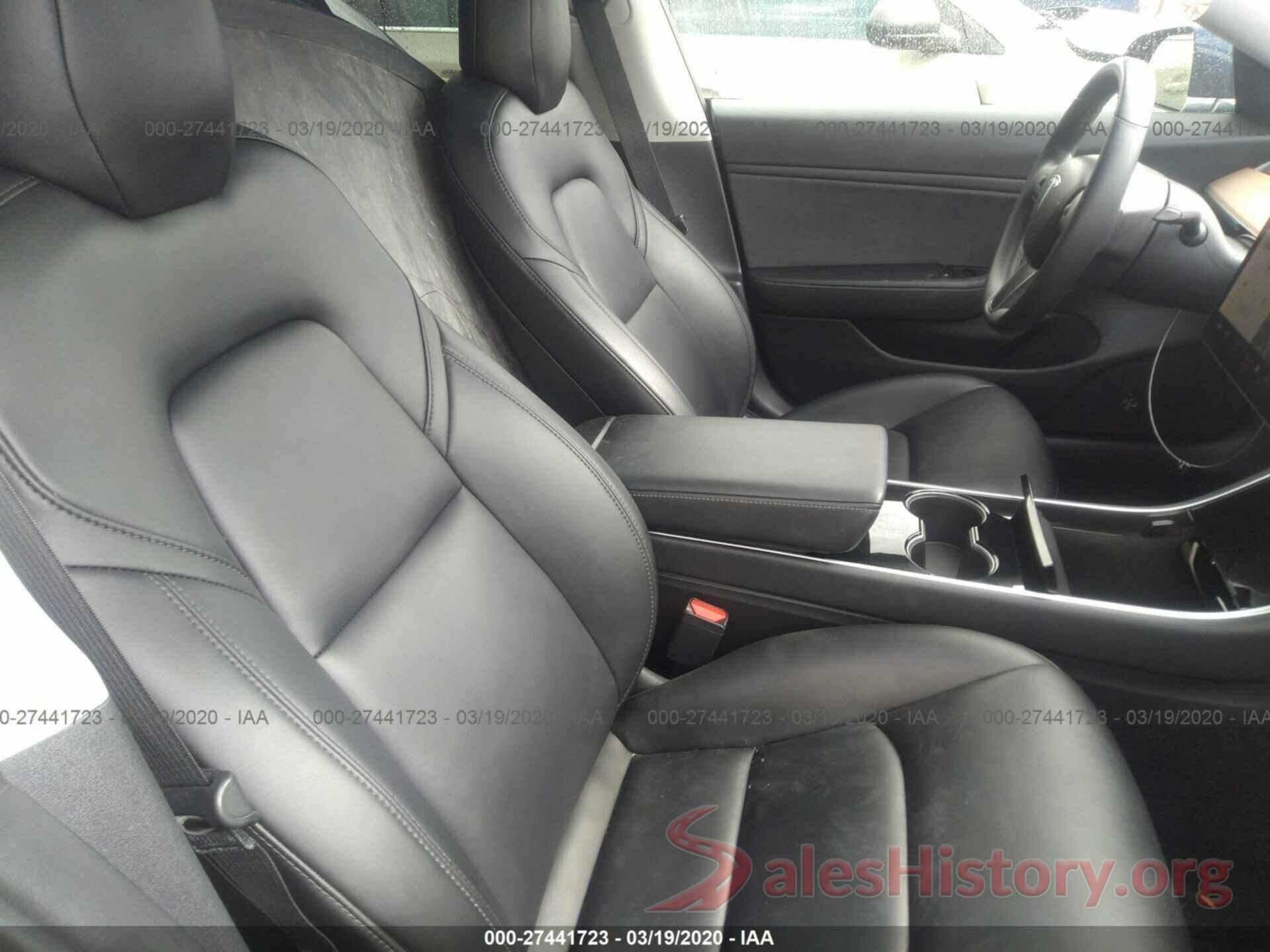 5YJ3E1EA1JF160705 2018 TESLA MODEL 3